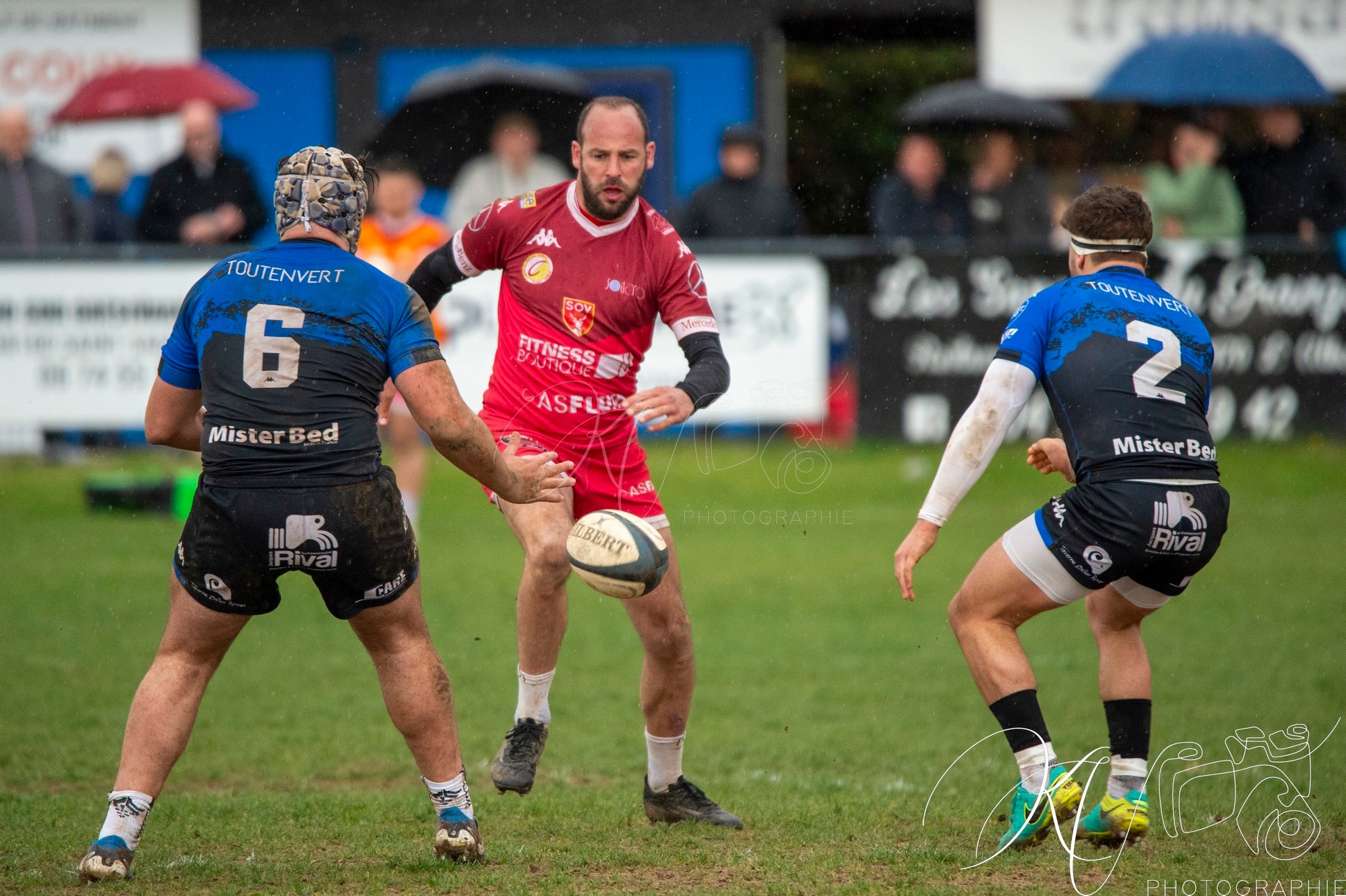  US Vinay - Stade Olympique Voironnais - Rugby - FFR 2025 - Féd 2 - US Vinay (24) vs (10) Stade Olympique Voironnais (#FFR25F2USVSOV03) Photo by: Karine Valentin | Siuxy Sports 2025-03-22