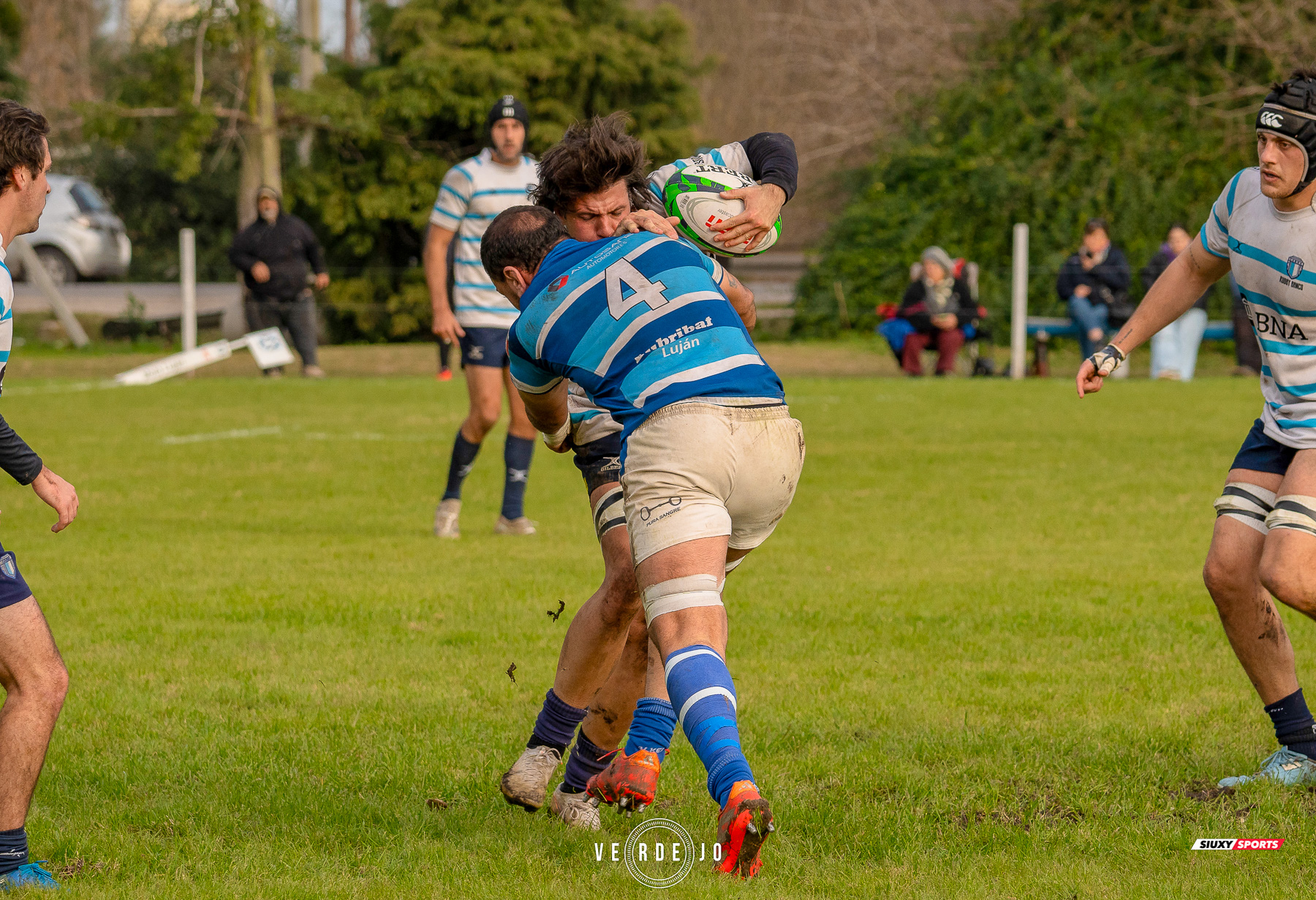  Luján Rugby Club - Club Atlético Banco de la Nación Argentina - Rugby - URBA 2025 - PRI B SUP - Lujan (14) vs (48) Banco Nacion (#URBA1BSLUBN6) Photo by: Ignacio Verdejo | Siuxy Sports 2025-06-21