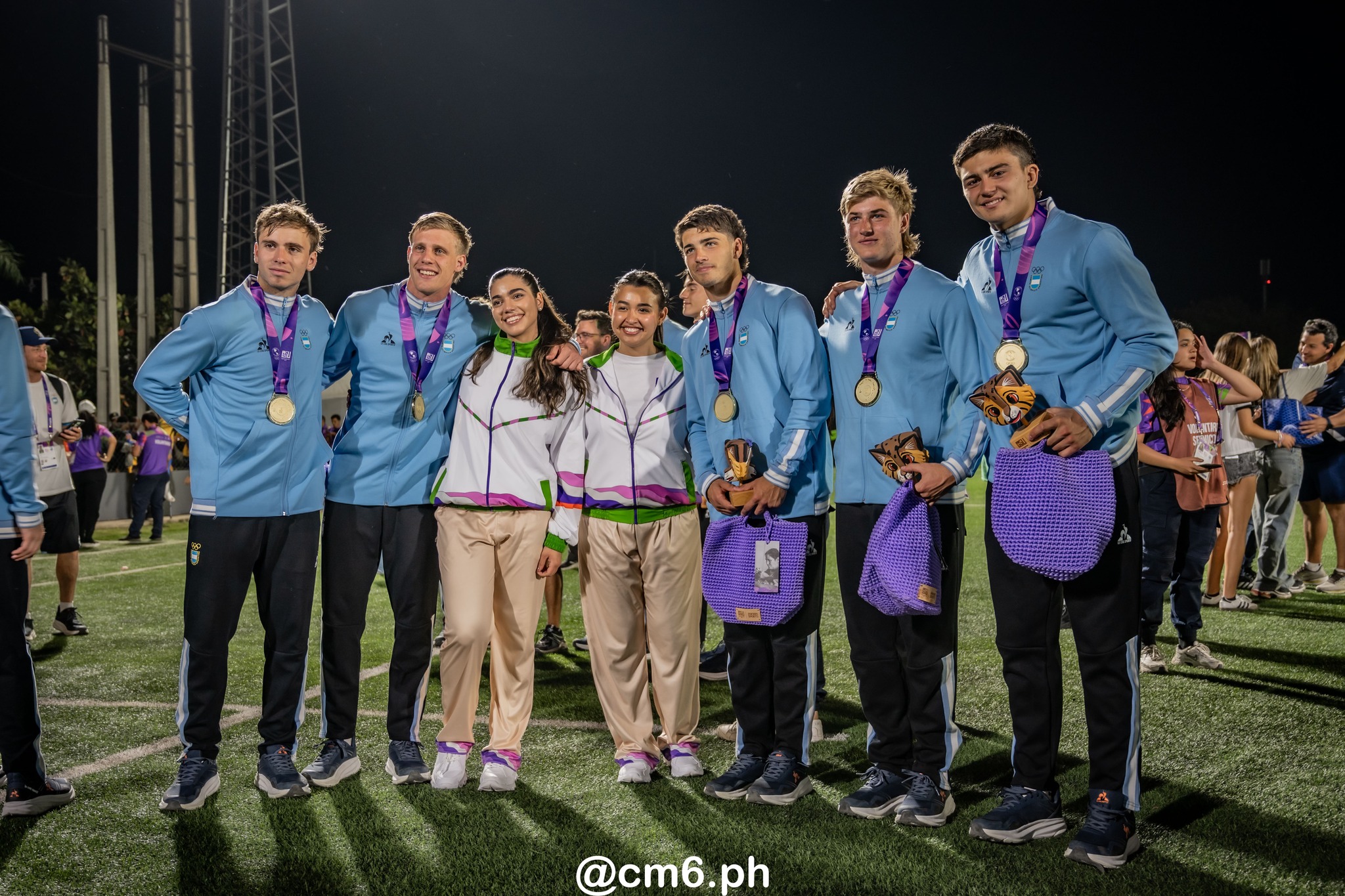  Selección Argentina de Rugby 7 Junior -  - Rugby - Los Pumas 7's - Oro en los Juegos Panamericanos Junior de Asunción (#JP2025PUMI7) Photo by: Christian Mas | Siuxy Sports 2025-08-17
