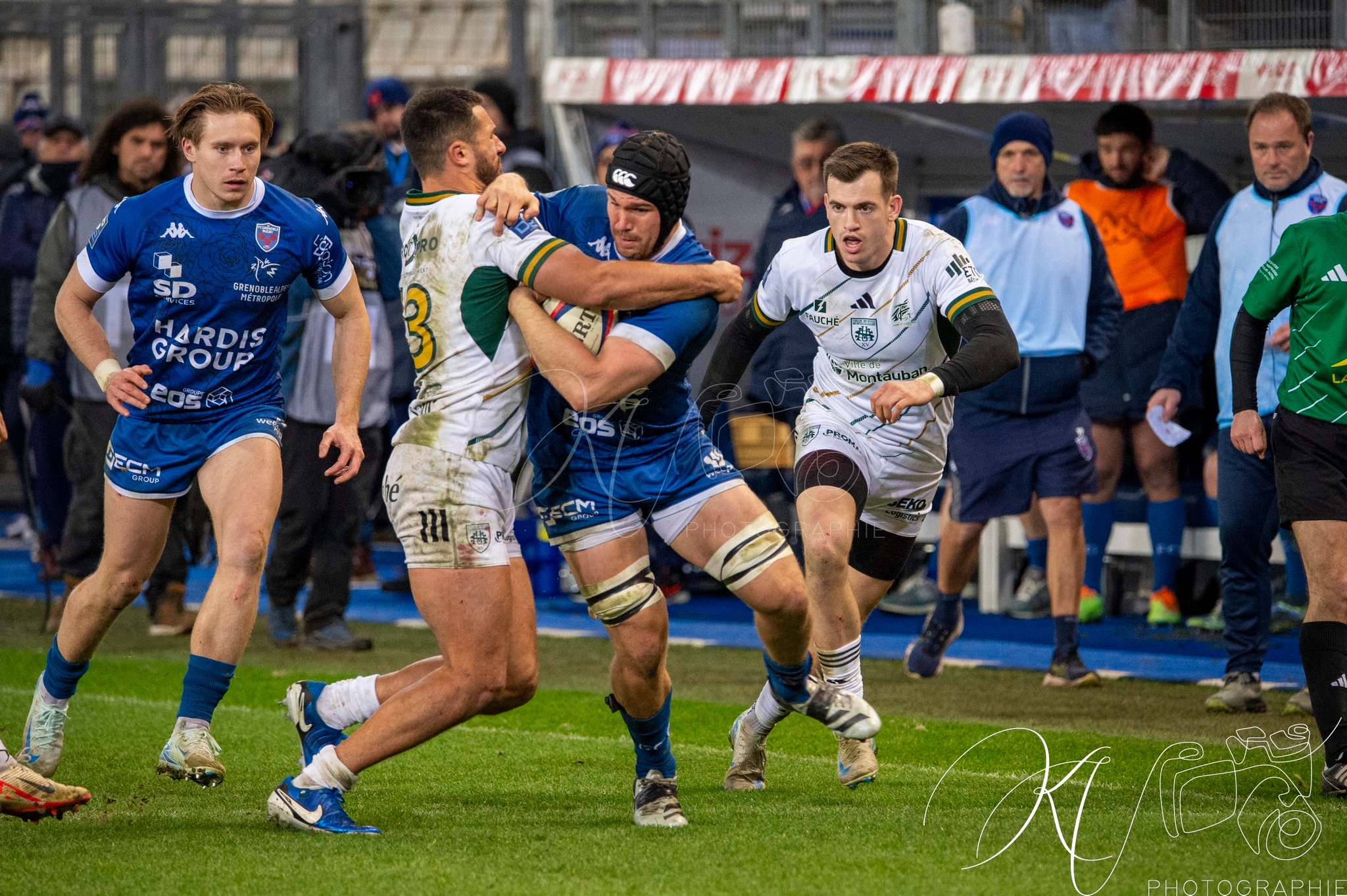  FC Grenoble Rugby - US Montauban - Rugby - FFR 2025 - Pro D2 - FC Grenoble Rugby (35) vs (15) US Montauban (#PD225PD2FCGUSB01) Photo by: Karine Valentin | Siuxy Sports 2025-01-09