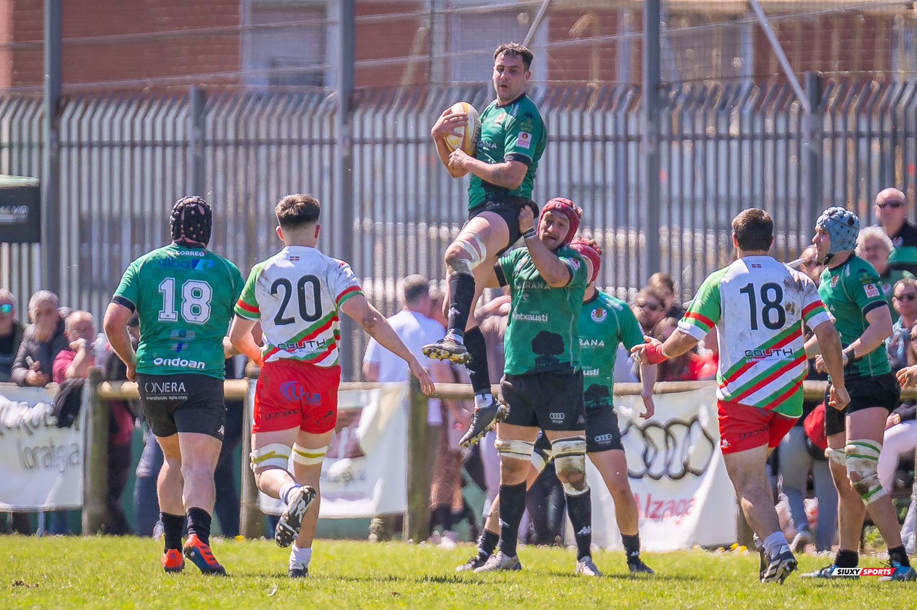  Gernika Rugby Taldea - Hernani Club Rugby Elkartea - Rugby - FER 2025 - DHB - Gernika (49) vs (15) CMO Hernani (#FER25DHBGERHER03) Photo by: Fredy Monfoto | Siuxy Sports 2025-03-30