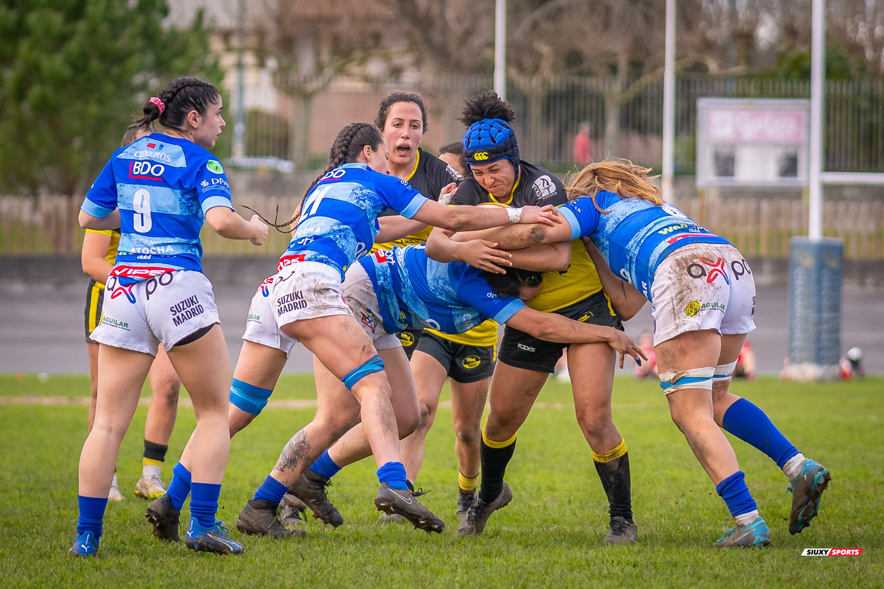  Getxo Artea Rugby Taldea - Club de Rugby Cisneros - Rugby - FER 2025 - LIGA IBERDROLA - GETXO NESKAK (39) vs (10) Cisneros (#FER25LIGNCI02) Photo by: Fredy Monfoto | Siuxy Sports 2025-02-15