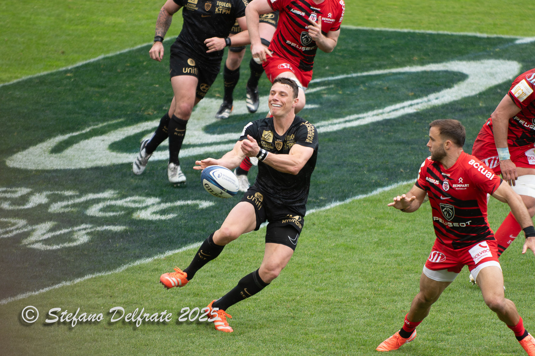  RC Toulonnais - Stade Toulousain - Rugby - FFR 2025 - European Rugby Champions Cup 24-25 RC Toulonnais vs Stade Toulousain (#FFR25ERCCTT) Photo by: Stefano Delfrate | Siuxy Sports 2025-04-13