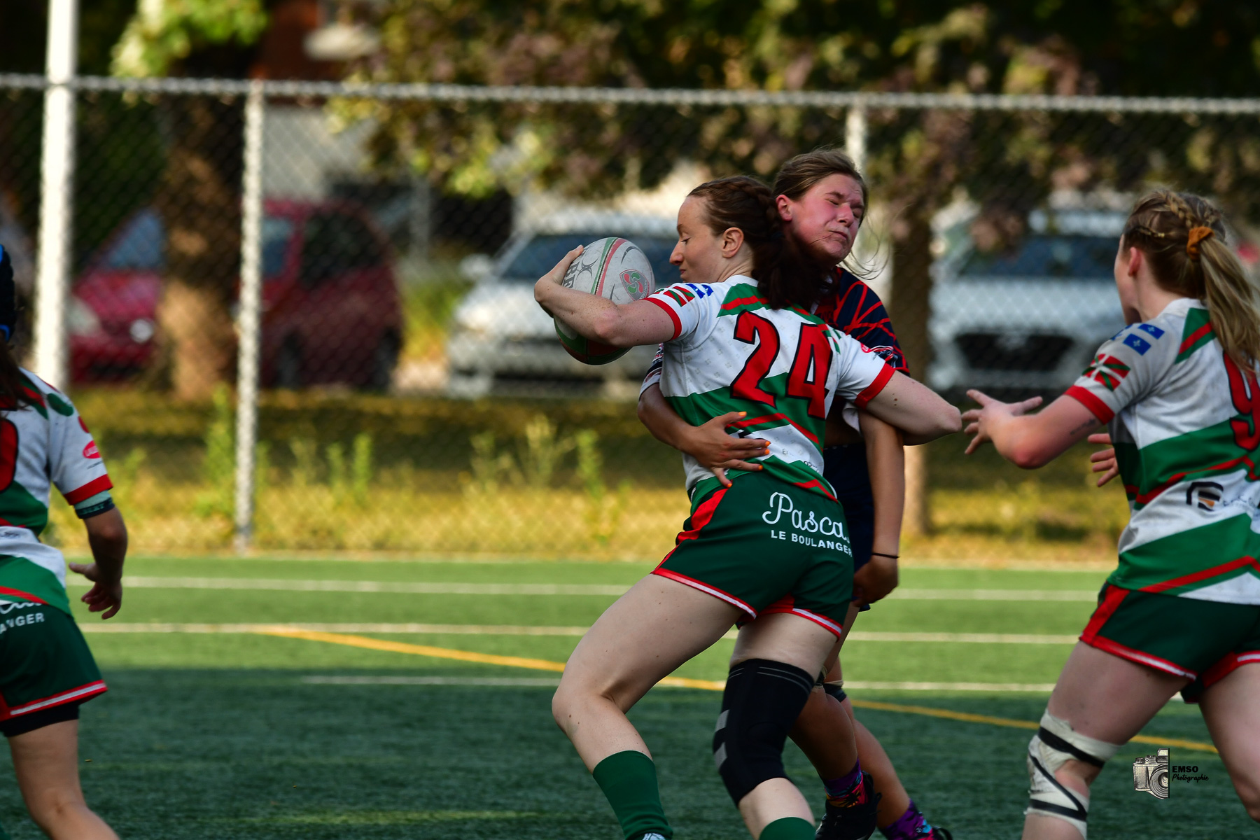  Rugby Club de Montréal - Braves de Trois-Rivières - Rugby - RQ 2025 - LPR2 F - Demi Finale - RCM (48) vs (14) Braves de Trois-Rivières (#RQ25LP2FRCMB8) Photo by: emso photo | Siuxy Sports 2025-08-09
