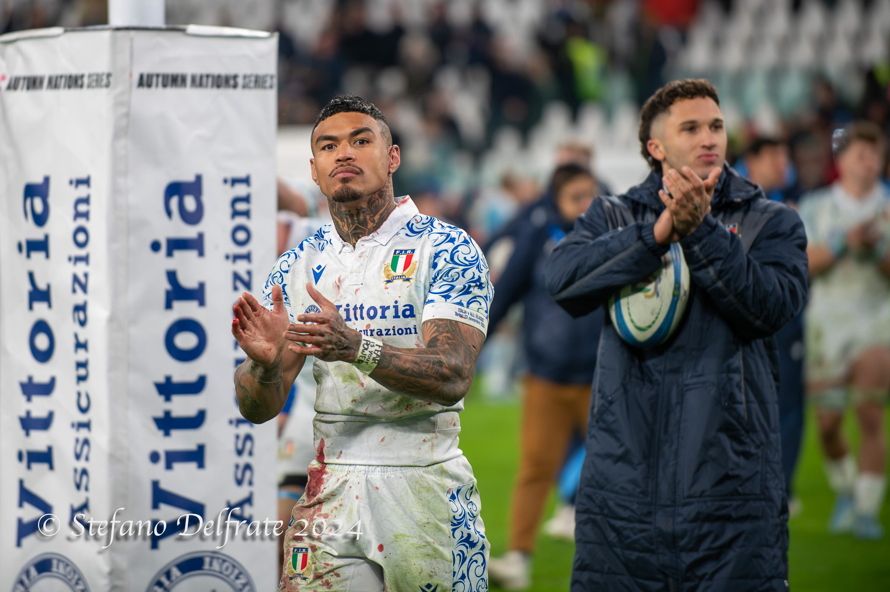  Nazionale di rugby a 15 dell'Italia - New Zealand national rugby union team - Rugby - 2024 Autumn Nations Series - Italia vs All Blacks (#2024AUTITNZ11) Photo by: Stefano Delfrate | Siuxy Sports 2024-11-23