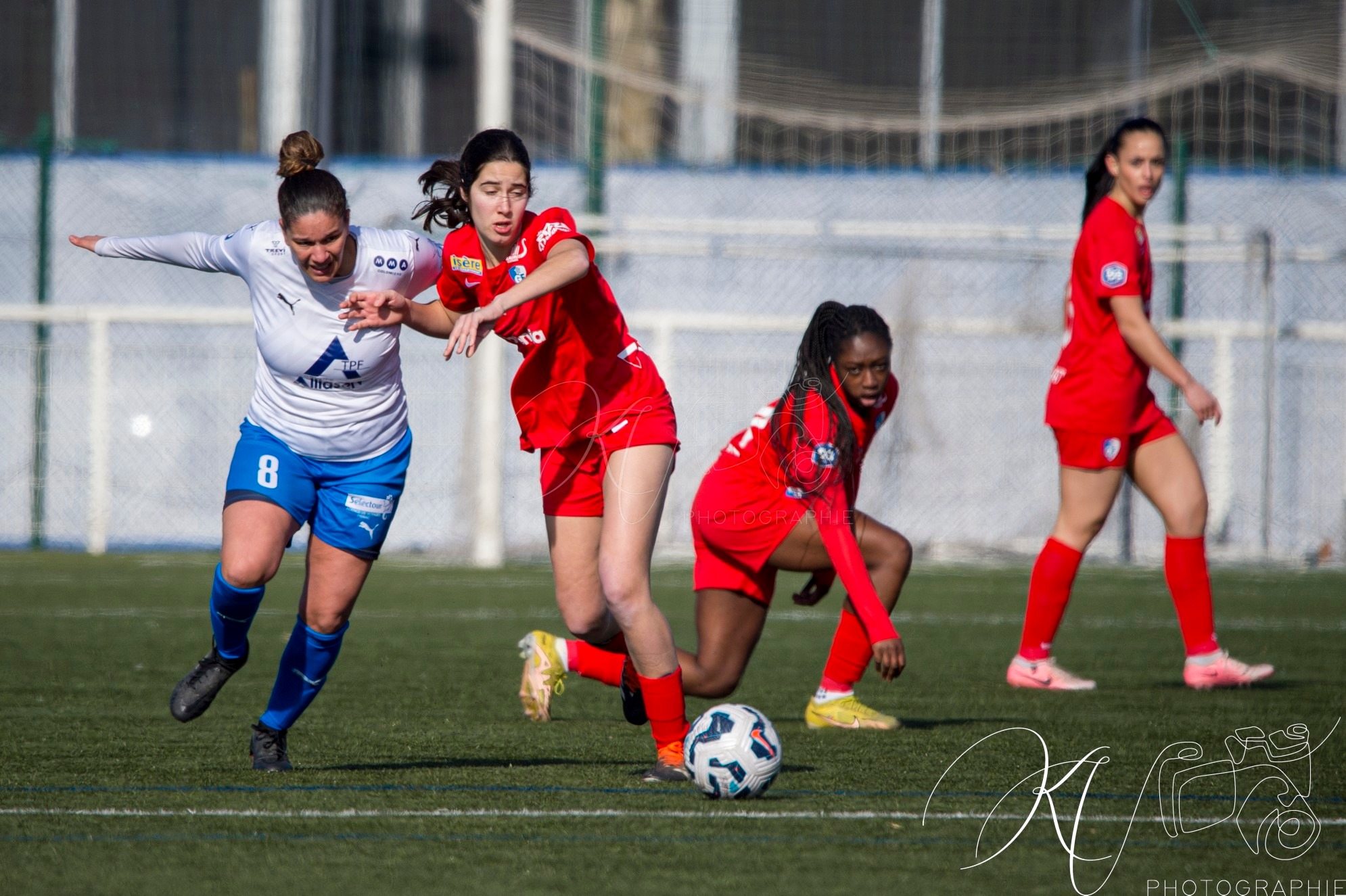  Grenoble Foot 38 - US Colomiers - Soccer - FFF 2025 - D3 FÉMININE - Grenoble Foot 38 (1) vs (1) US Colomiers (#FFF25D3FG38USC02) Photo by: Karine Valentin | Siuxy Sports 2025-02-16