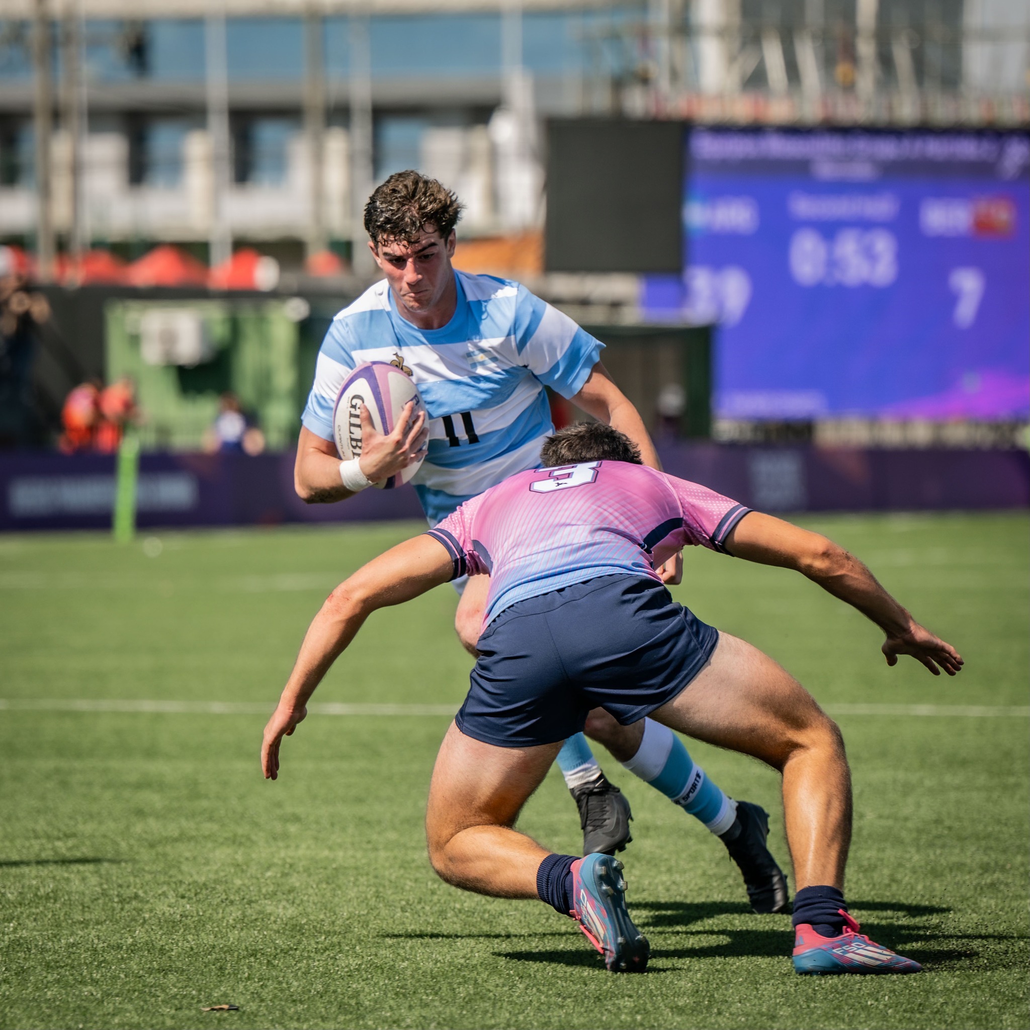  Selección Argentina de Rugby 7 Junior -  - Rugby - Los Pumas 7's - Oro en los Juegos Panamericanos Junior de Asunción (#JP2025PUMI7) Photo by: Christian Mas | Siuxy Sports 2025-08-17