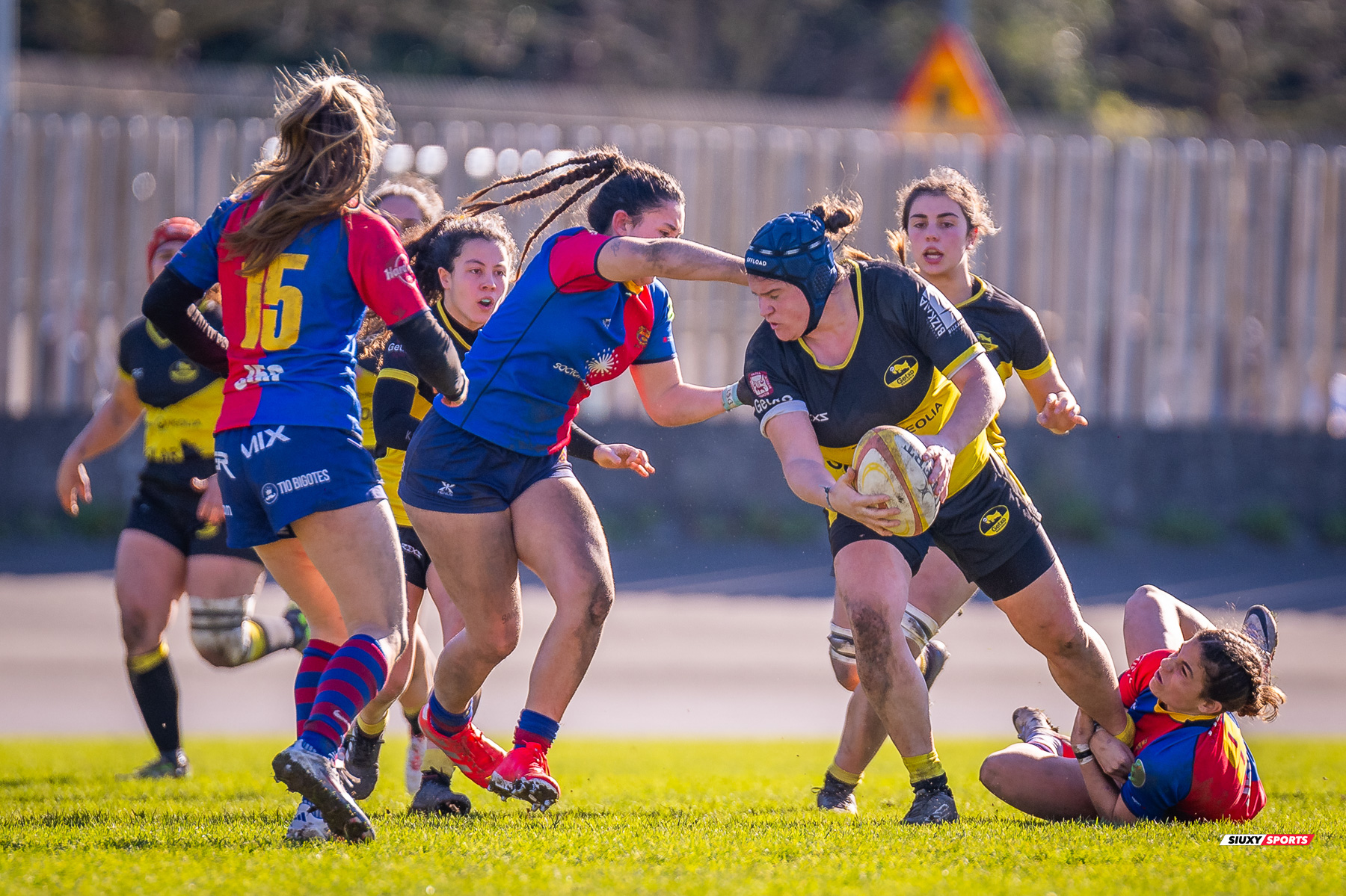  Getxo Artea Rugby Taldea - Futbol Club Barcelona Rugby - Rugby - FER 2025 - LIGA IBERDROLA - GETXO NESKAK (33) vs (12) AVFCBR FEM (#FER25LIGNBR01) Photo by: Fredy Monfoto | Siuxy Sports 2025-01-19