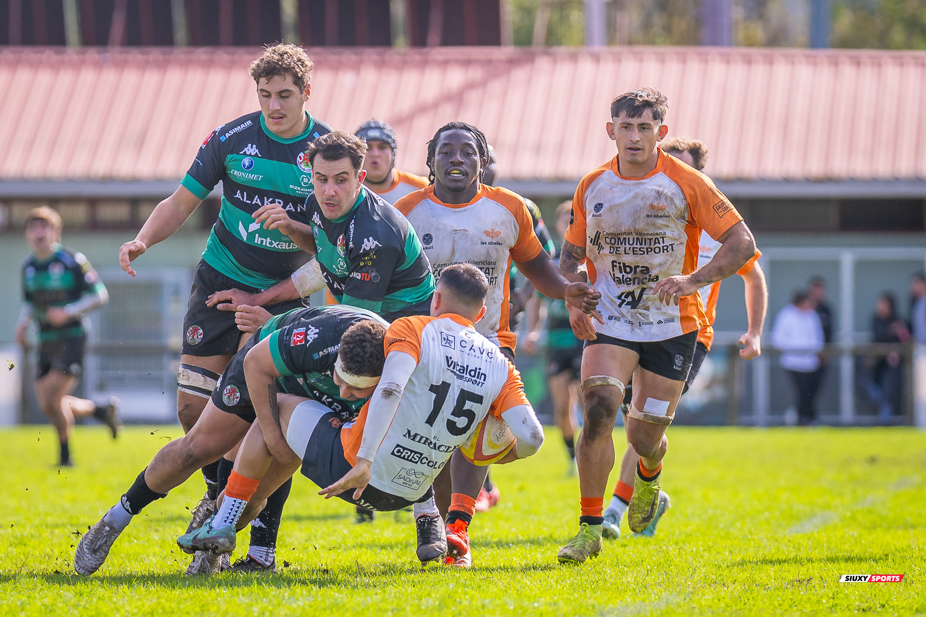  Gernika Rugby Taldea - Club de Rugby Les Abelles - Rugby - FER 2025 - Gernika RT vs Club de Rugby Les Abelles (#FER25GRTLA10) Photo by: Fredy Monfoto | Siuxy Sports 2025-10-26