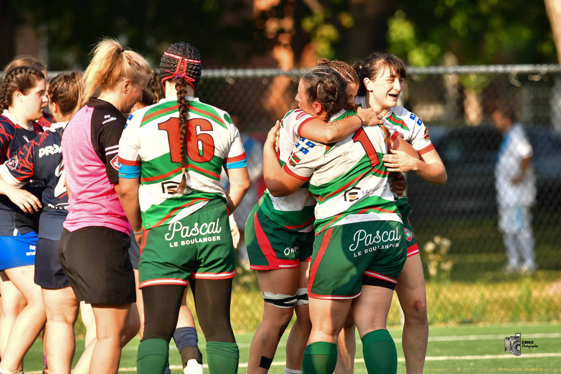  Rugby Club de Montréal - Braves de Trois-Rivières - Rugby - RQ 2025 - LPR2 F - Demi Finale - RCM (48) vs (14) Braves de Trois-Rivières (#RQ25LP2FRCMB8) Photo by: emso photo | Siuxy Sports 2025-08-09