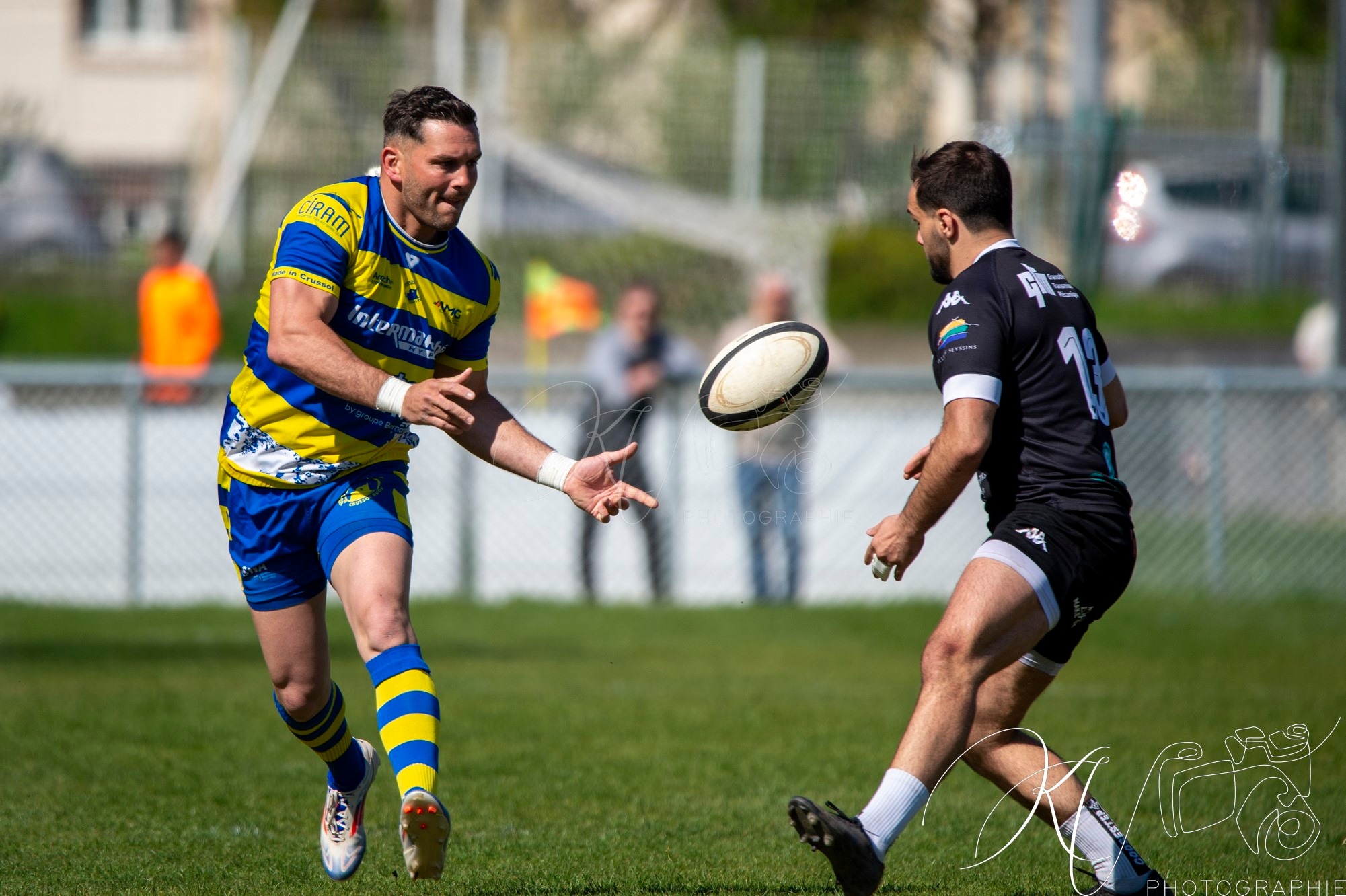  Rugby Club de Seyssins - Bassin de Crussol Rugby - Rugby - FFR 2025 - Féd 3 - RC de Seyssins (33) vs (31) Bassin de Crussol (#FFR25F3RCSBC04) Photo by: Karine Valentin | Siuxy Sports 2025-04-06