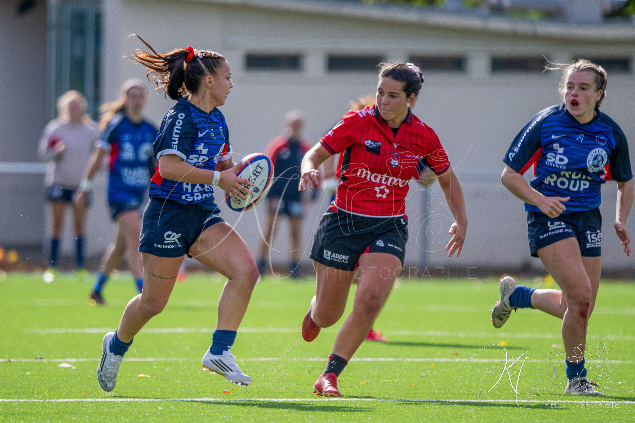  FC Grenoble Rugby - Lyon Olympique Universitaire - Rugby - FFR 2025 - Reserve Élite F - FC Grenoble vs Lyon Olympique Universitaire (#FFR25REFGL10) Photo by: Karine Valentin | Siuxy Sports 2025-10-05