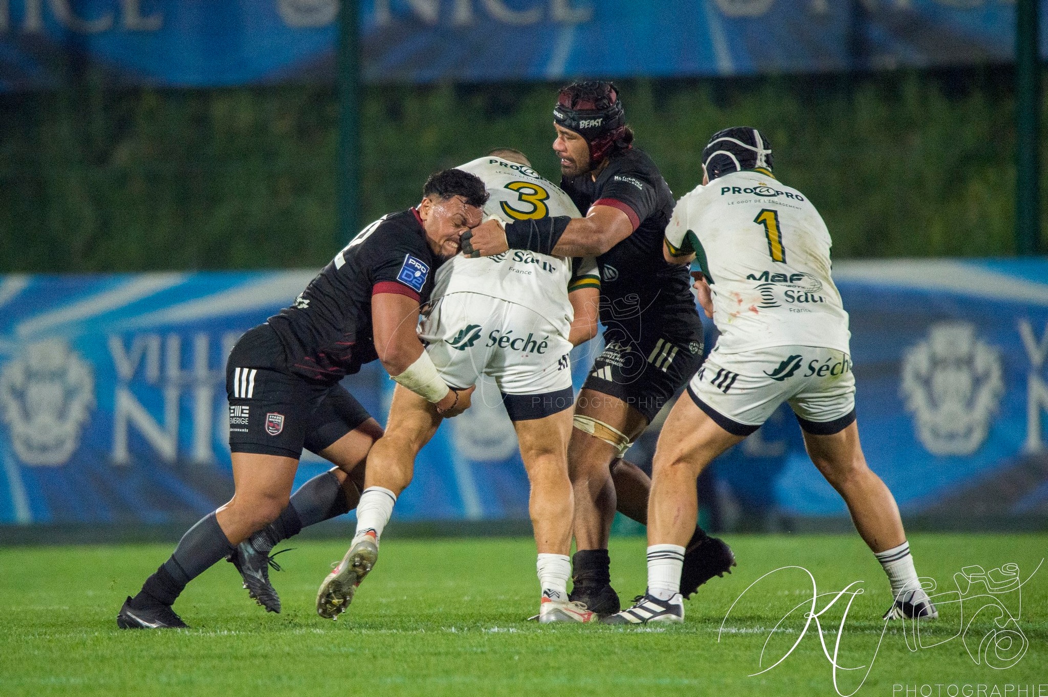  Stade niçois - US Montauban - Rugby - FFR 2025 - Pro D2 - Stade Niçois (7) vs (15) US Montauban (#PD225PD2SNUSM02) Photo by: Karine Valentin | Siuxy Sports 2025-02-21
