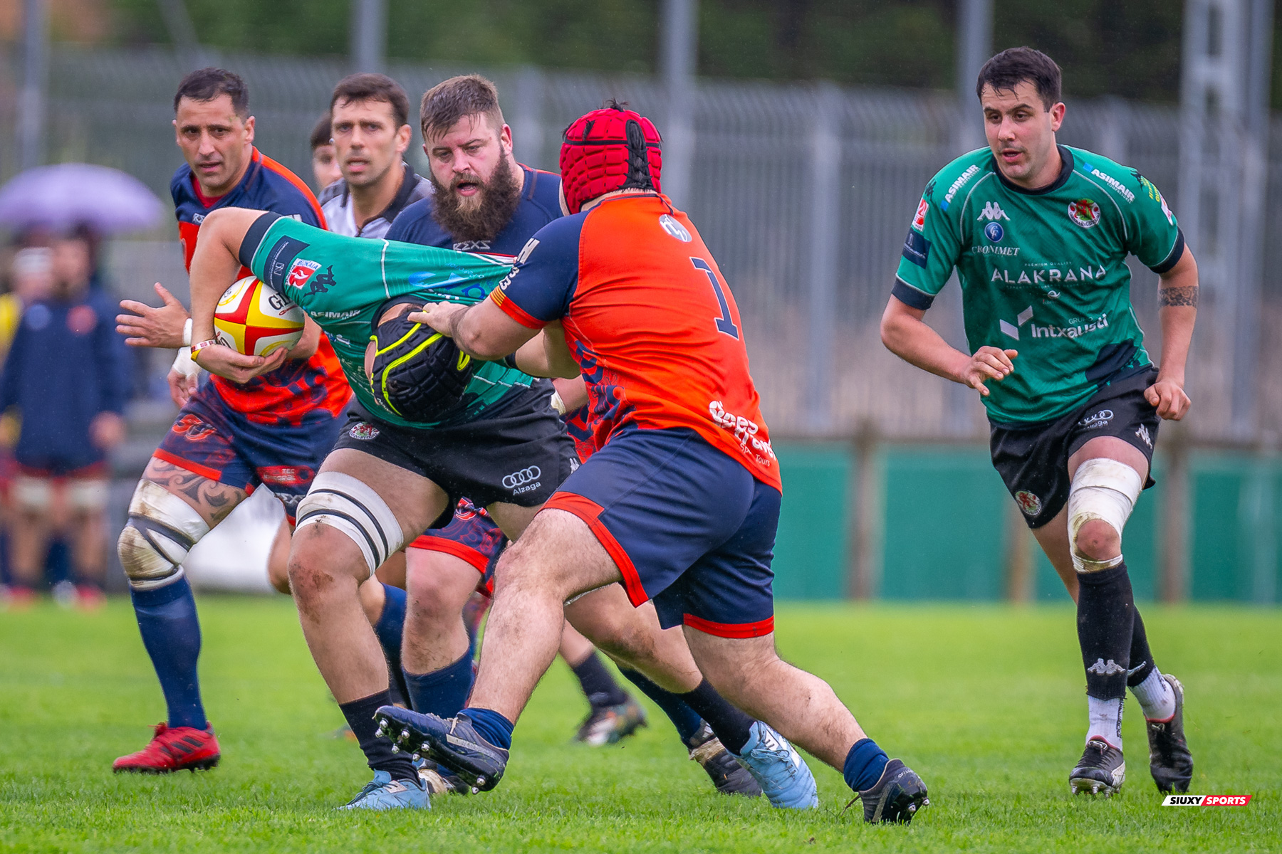  Gernika Rugby Taldea - Rugby Club L'Hospitalet - Rugby - FER 2025 - DHB - Gernika RT (52) vs (7) RC L'Hospitalet (#FER25DHBGERHOS04) Photo by: Fredy Monfoto | Siuxy Sports 2025-04-13