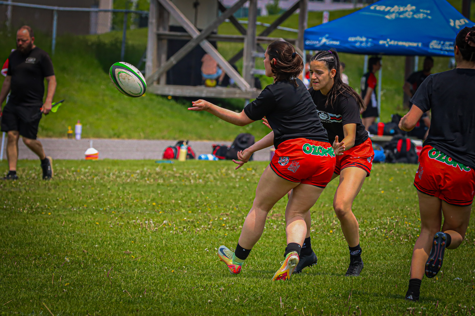  Club de Rugby de Québec - Town of Mount Royal RFC - Rugby - RQ 2025 - SL F - Club de Rugby de Québec (54) vs (12) TMR (#RQ25SLFQCTMR6) Photo by: Photo Mayarts | Siuxy Sports 2025-06-07