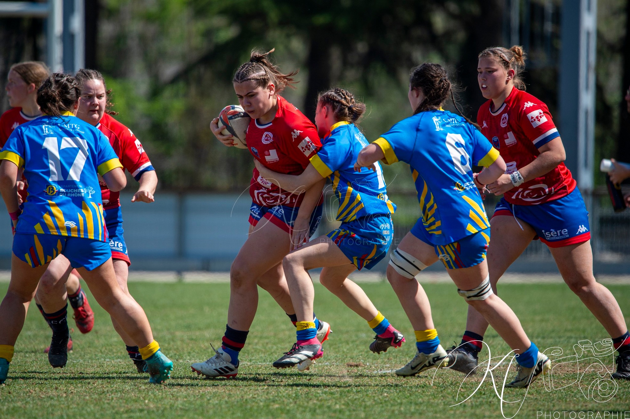  FC Grenoble Rugby - Provence - Rugby - FFR 2025 - U-18 Fém - Grenoble vs Provence (#FFR25U18GREPRO4) Photo by: Karine Valentin | Siuxy Sports 2025-04-05
