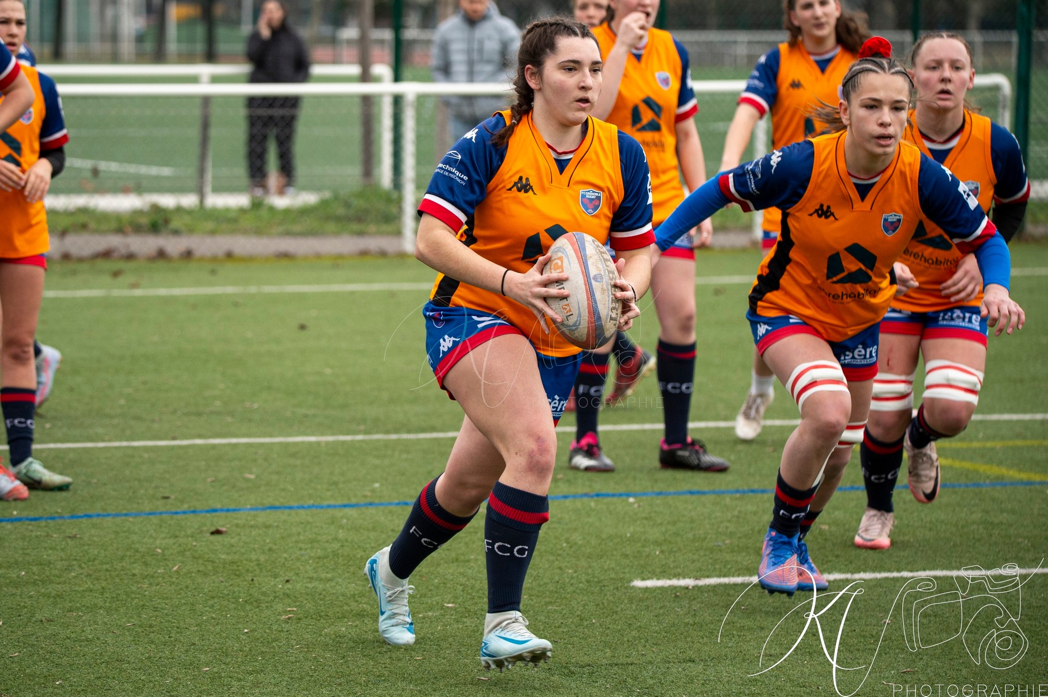  FC Grenoble Rugby - RC Toulonnais - Rugby - FFR 2025 - U-18 Fém - Grenoble vs Toulon (#FFR25U18FGRETOU02) Photo by: Karine Valentin | Siuxy Sports 2025-02-09