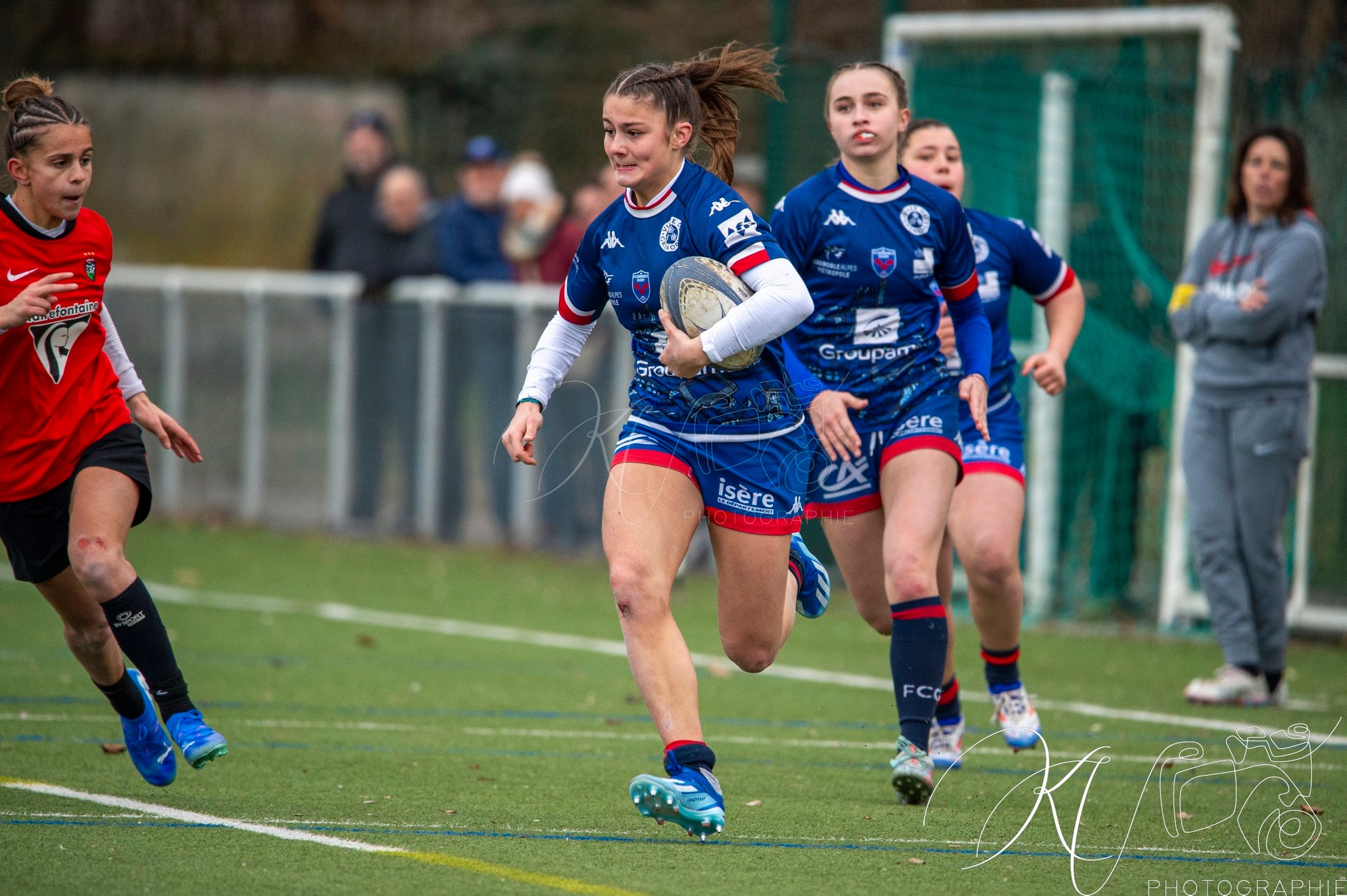  FC Grenoble Rugby - RC Toulonnais - Rugby - FFR 2025 - U-18 Fém - Grenoble vs Toulon (#FFR25U18FGRETOU02) Photo by: Karine Valentin | Siuxy Sports 2025-02-09