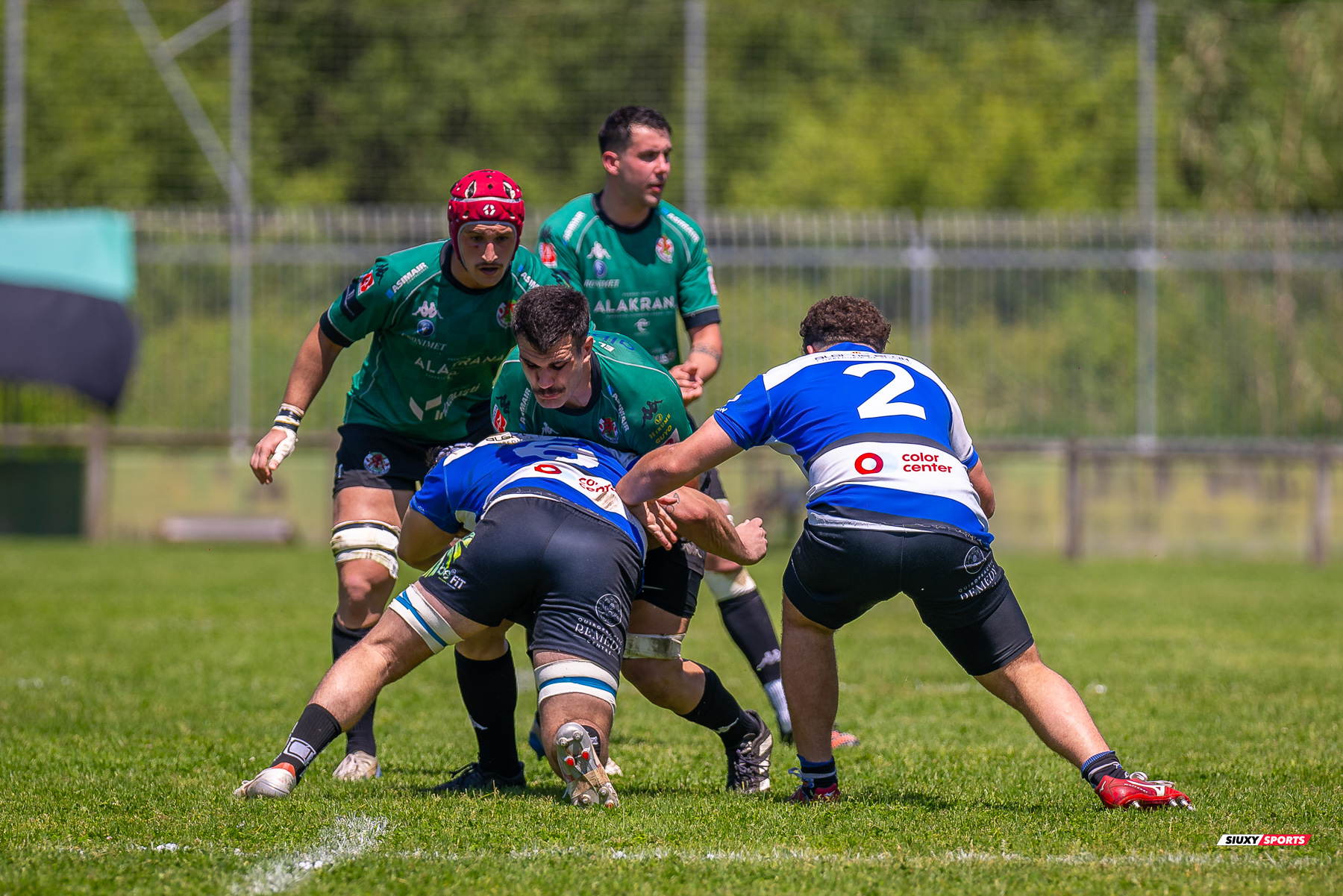  Gernika Rugby Taldea - Club de Rugby Sant Cugat - Rugby - FER 2025 - Sémi Final Ascenso - Gernika (24) vs (11) Sant Cugat (#FER25SFAGRTCRSC) Photo by: Fredy Monfoto | Siuxy Sports 2025-05-18
