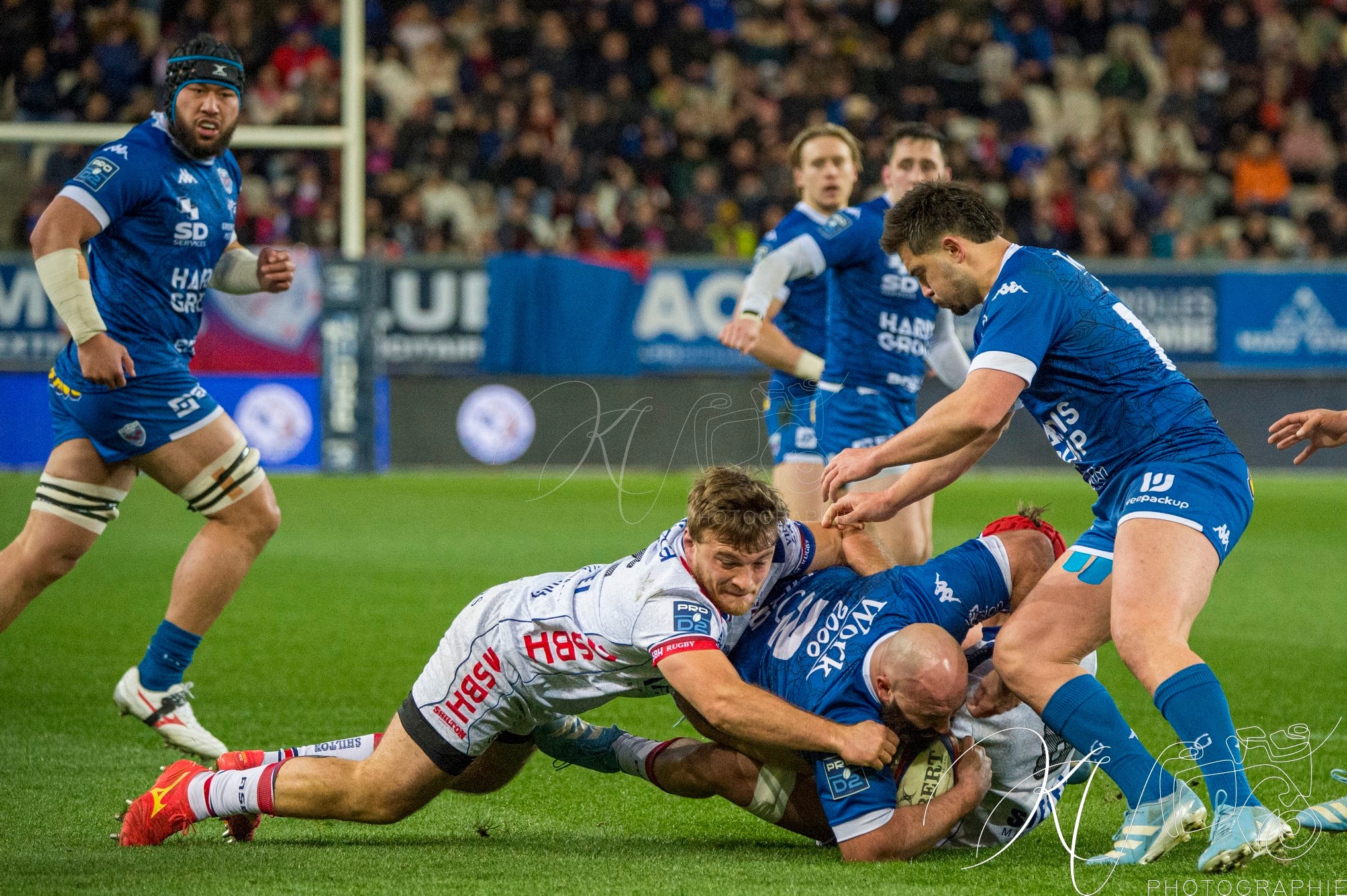  FC Grenoble Rugby - AS Béziers Hérault - Rugby - FFR 2025 - Pro D2 - FC Grenoble (45) vs (14) AS Béziers (#PD225PD2FCGBEZ02) Photo by: Karine Valentin | Siuxy Sports 2025-02-28