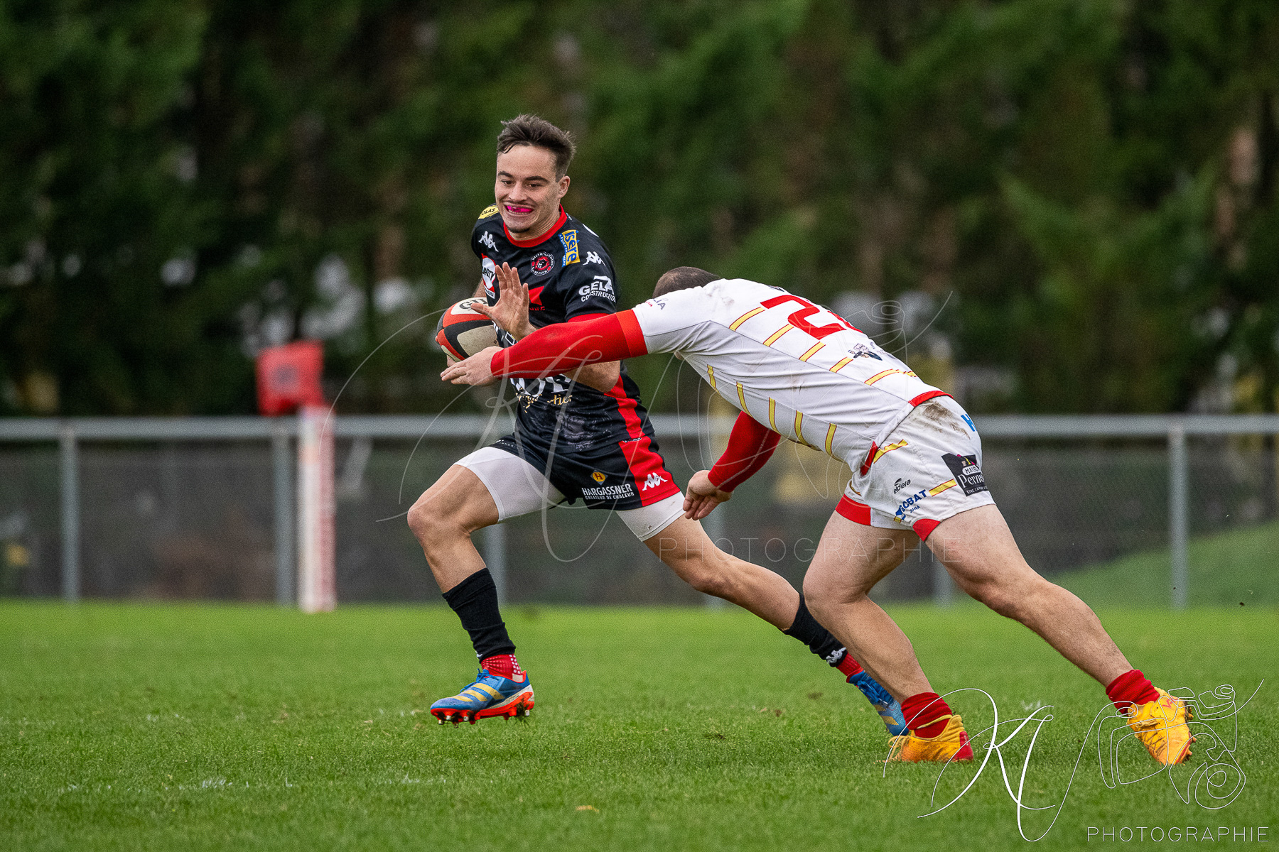  Bièvre Saint-Geoirs RC - Cercle Sportif Lédonien - Rugby - FFR 2025 - Équipe 1 - Bièvre St-Georges vs Cercle Sportif Lédonien (#FFR25RBGCDL11) Photo by: Karine Valentin | Siuxy Sports 2025-10-25