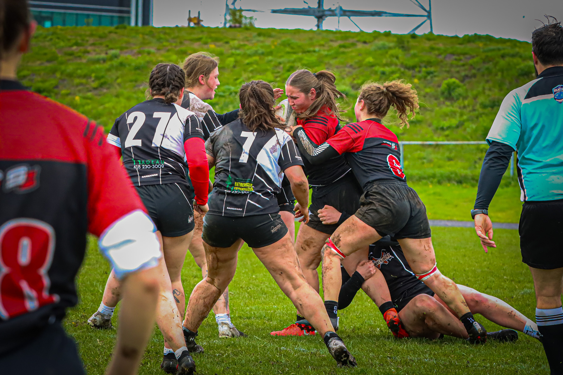  Club de Rugby de Québec - Saint-Georges Lumberjacks - Rugby - RQ 2025 - LPR2 F - Club de Rugby de Québec (0) vs (39) Saint-Georges Lumberjacks (#RQ25LP2FRQL5) Photo by: Photo Mayarts | Siuxy Sports 2025-05-24