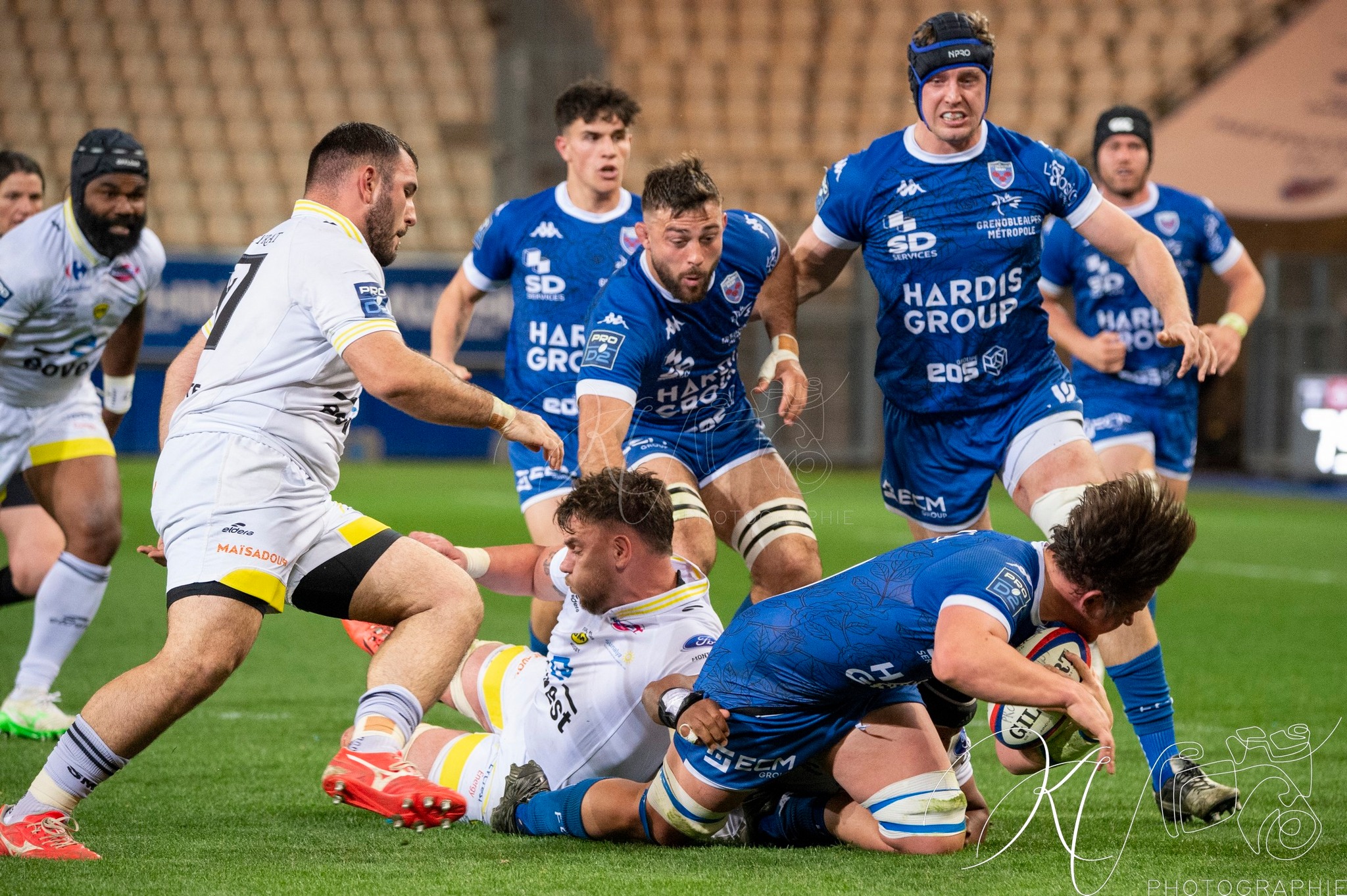  FC Grenoble Rugby - Stade Montois - Rugby - FFR 2025 - Pro D2 - FC Grenoble Rugby (47) vs (26) Stade Montois (#PD225PD2FCGSM04) Photo by: Karine Valentin | Siuxy Sports 2025-04-04