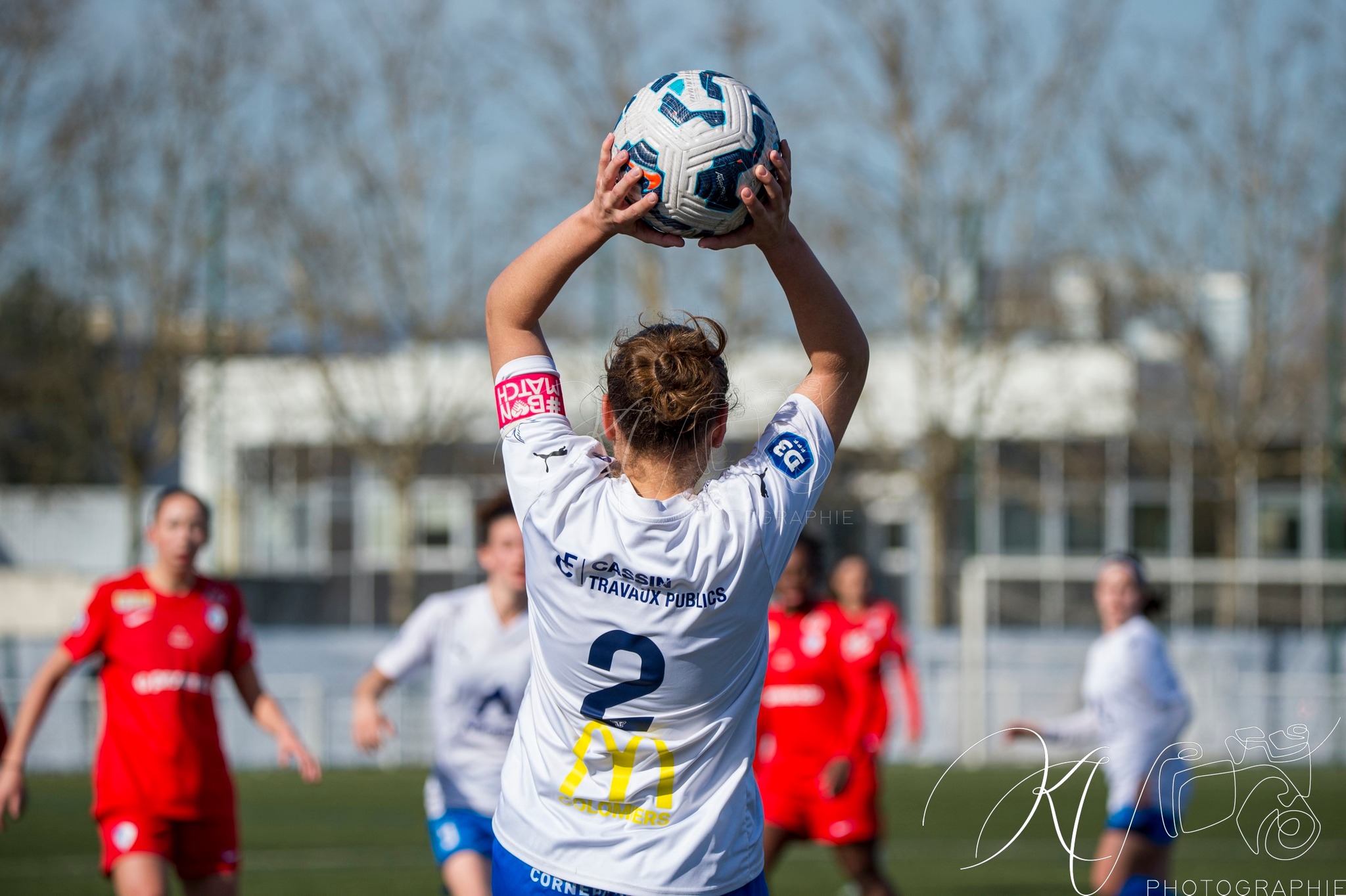  Grenoble Foot 38 - US Colomiers - Soccer - FFF 2025 - D3 FÉMININE - Grenoble Foot 38 (1) vs (1) US Colomiers (#FFF25D3FG38USC02) Photo by: Karine Valentin | Siuxy Sports 2025-02-16
