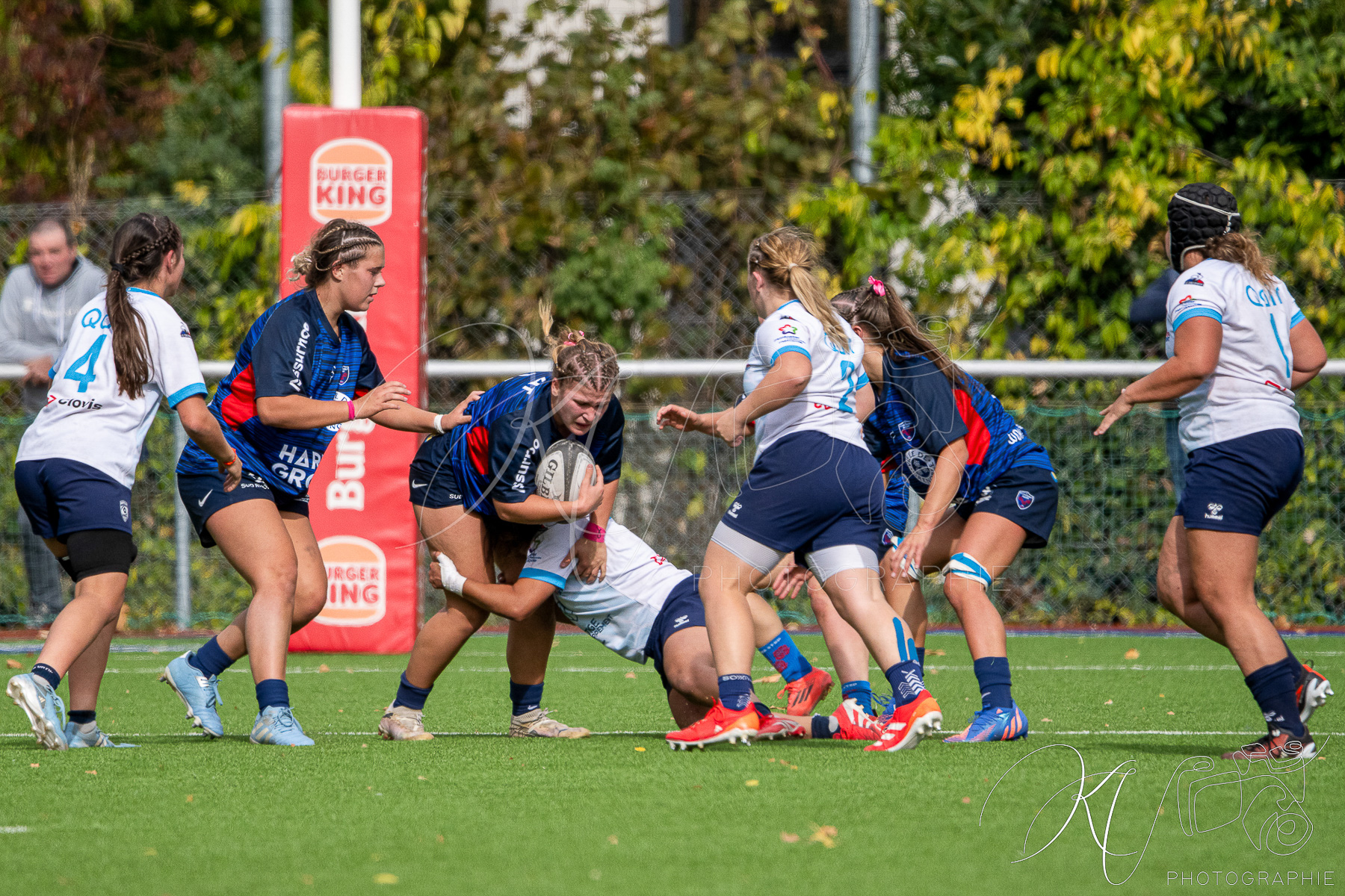  FC Grenoble Rugby - Montpellier Hérault Rugby - Rugby - FFR 2025 - U18 F - Amazones FCG vs Montpellier (#FFR25U18FAM10) Photo by: Karine Valentin | Siuxy Sports 2025-10-18