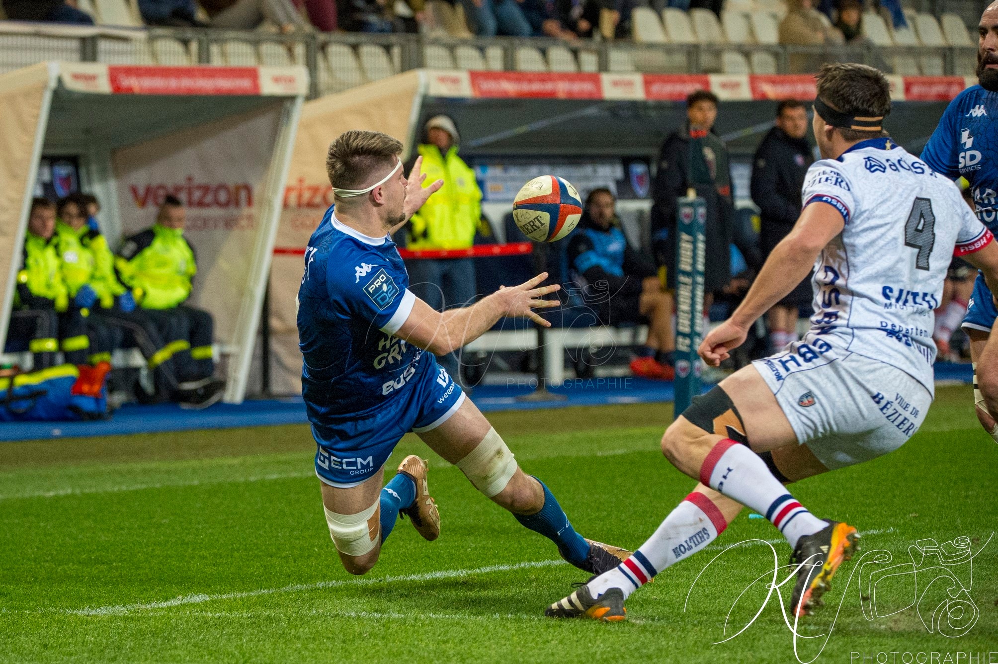  FC Grenoble Rugby - AS Béziers Hérault - Rugby - FFR 2025 - Pro D2 - FC Grenoble (45) vs (14) AS Béziers (#PD225PD2FCGBEZ02) Photo by: Karine Valentin | Siuxy Sports 2025-02-28