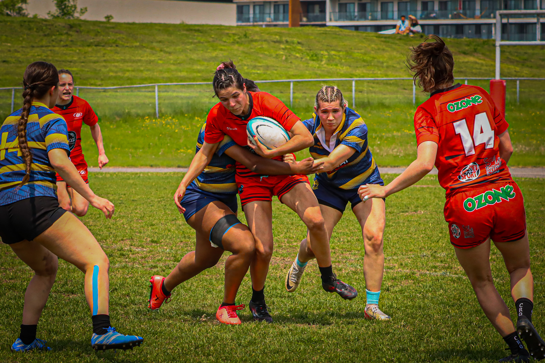  Club de Rugby de Québec - Town of Mount Royal RFC - Rugby - RQ 2025 - SL F - Club de Rugby de Québec (54) vs (12) TMR (#RQ25SLFQCTMR6) Photo by: Photo Mayarts | Siuxy Sports 2025-06-07