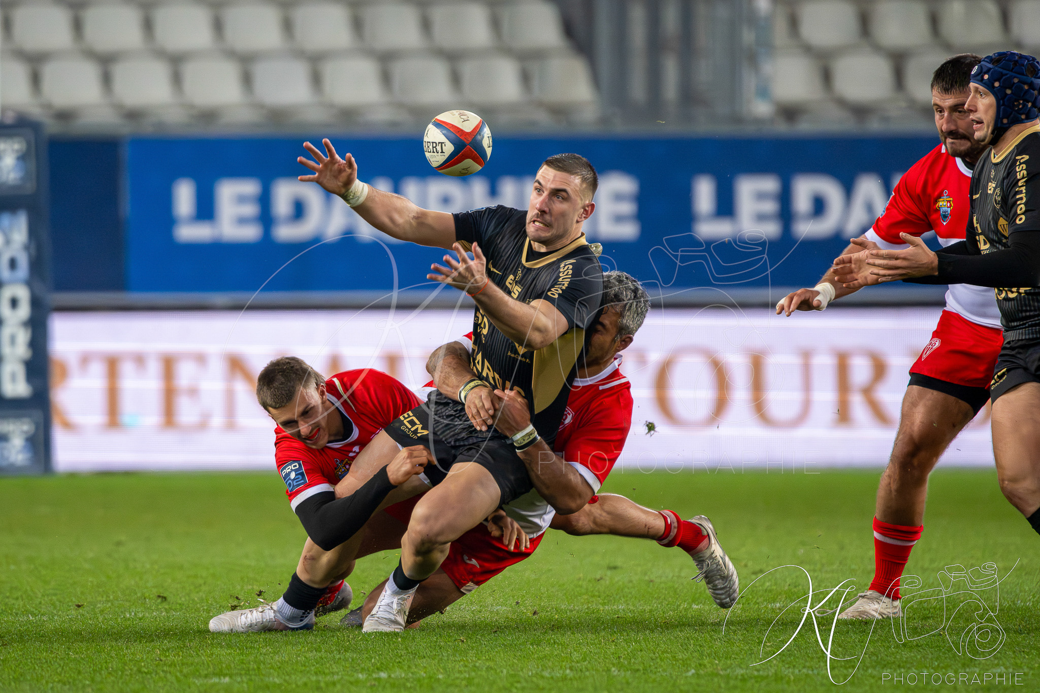  FC Grenoble Rugby - Biarritz - Rugby - FFR 2025 - PRO D2 - FC Grenoble Rugby vs Biarritz (#FFR25PD2GB11) Photo by: Karine Valentin | Siuxy Sports 2025-11-28