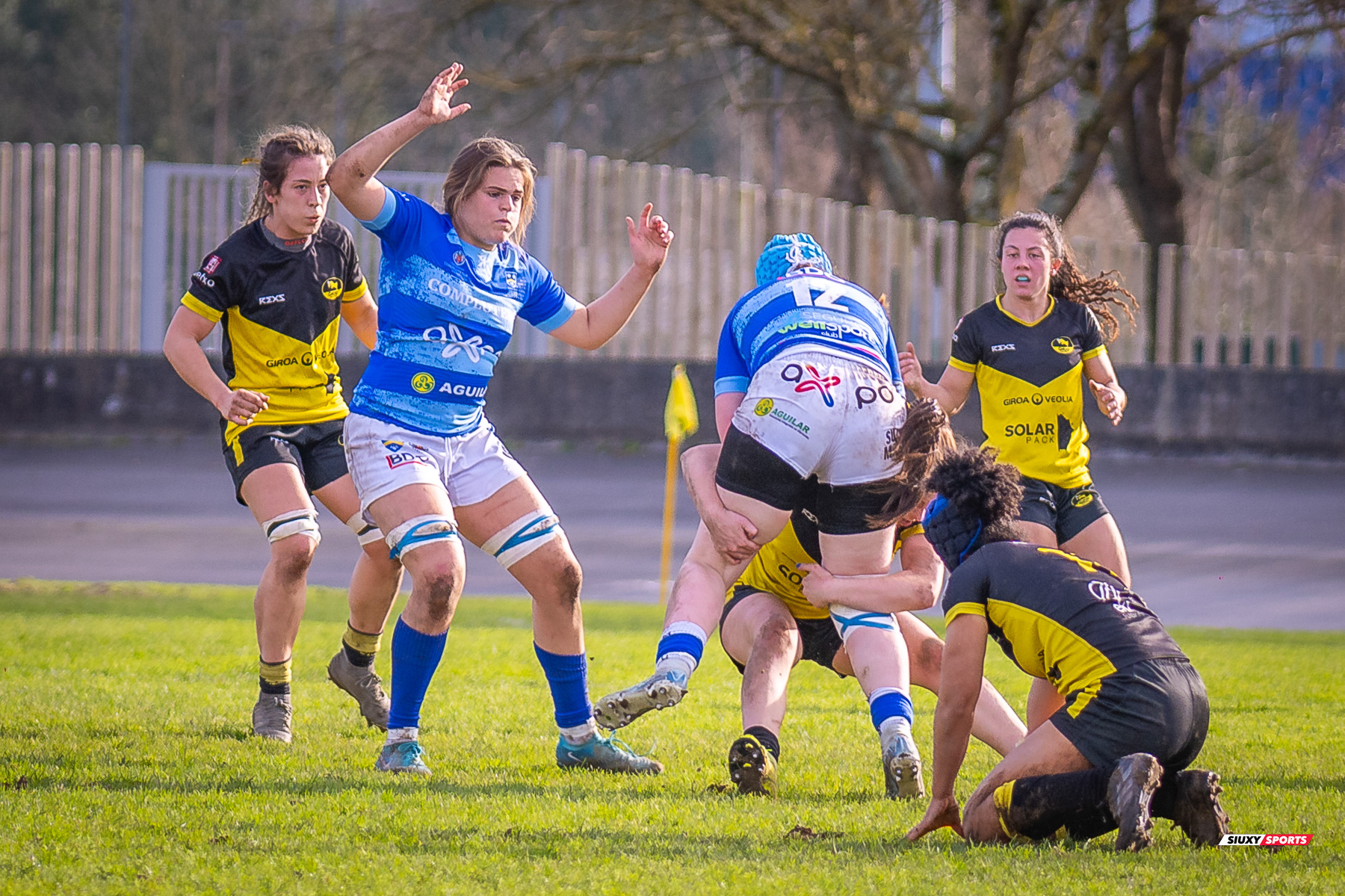  Getxo Artea Rugby Taldea - Club de Rugby Cisneros - Rugby - FER 2025 - LIGA IBERDROLA - GETXO NESKAK (39) vs (10) Cisneros (#FER25LIGNCI02) Photo by: Fredy Monfoto | Siuxy Sports 2025-02-15