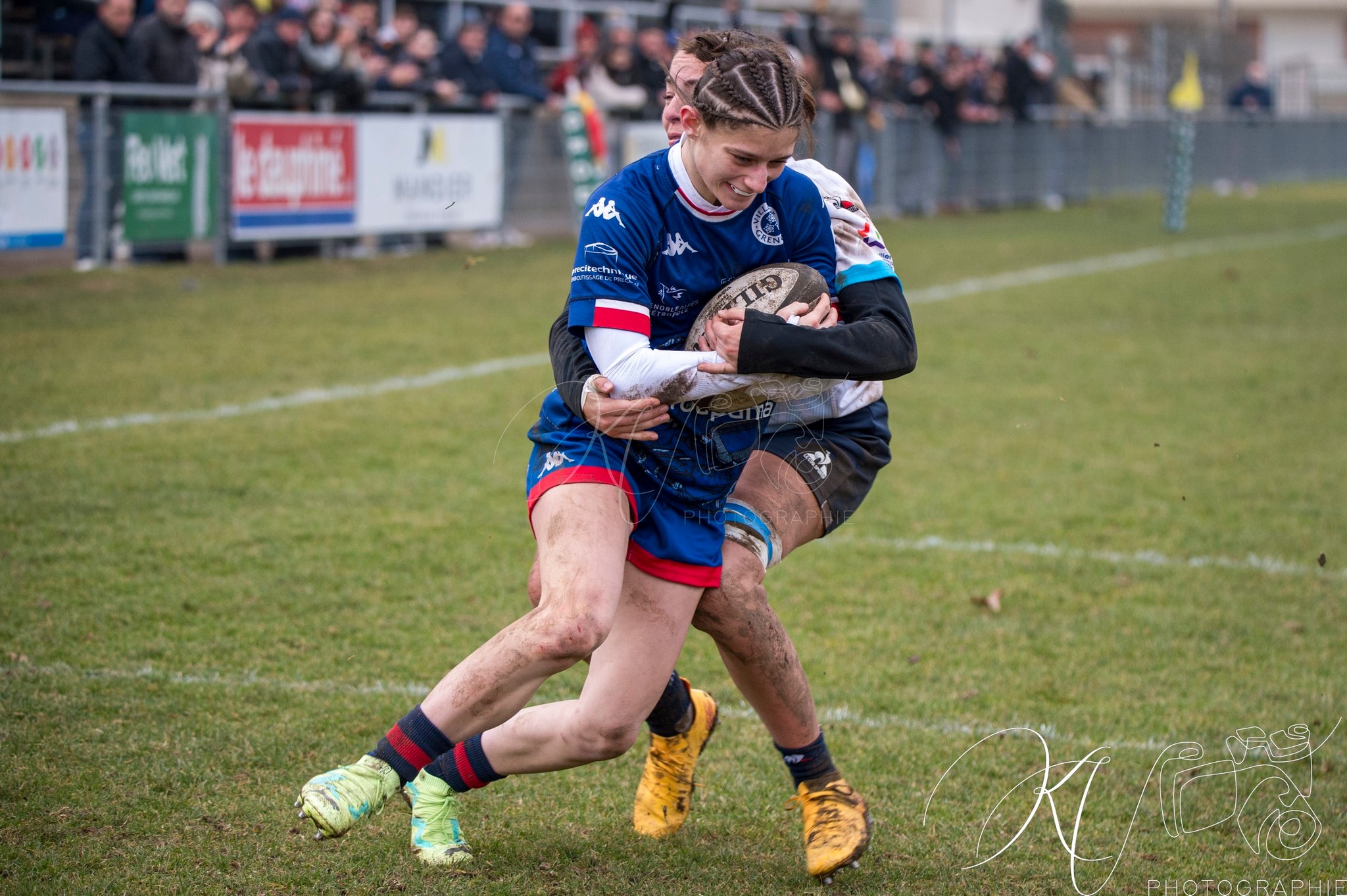  FC Grenoble Rugby - Montpellier Hérault Rugby - Rugby - FFR 2025 - U-18 Fém - Grenoble vs Montpellier (#FFR25U18GREMON1) Photo by: Karine Valentin | Siuxy Sports 2025-01-18