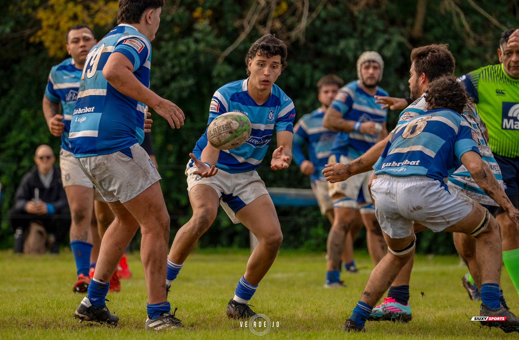  Luján Rugby Club - Club Atlético Banco de la Nación Argentina - Rugby - URBA 2025 - PRI B SUP - Lujan (14) vs (48) Banco Nacion (#URBA1BSLUBN6) Photo by: Ignacio Verdejo | Siuxy Sports 2025-06-21