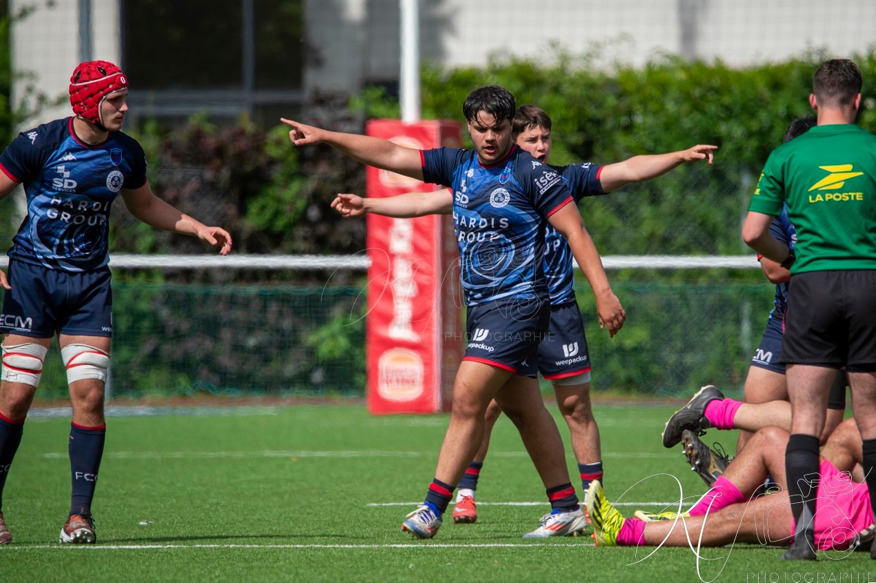  FC Grenoble Rugby - Stade Français - Rugby - FFR 2025 - Crabos - FC Grenoble vs Stade Français (#FFR25CRAFCGSF5) Photo by: Karine Valentin | Siuxy Sports 2025-05-03
