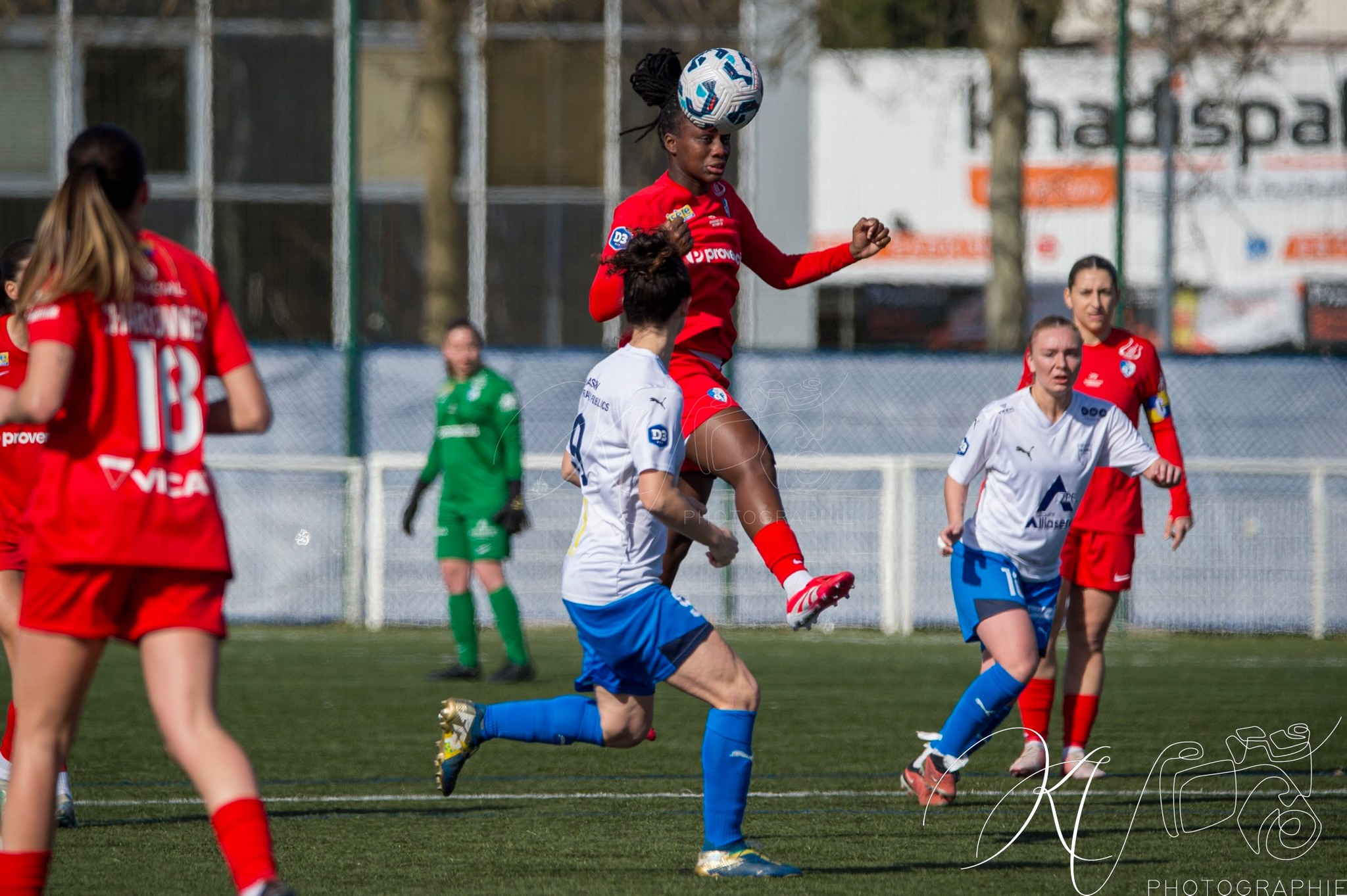  Grenoble Foot 38 - US Colomiers - Soccer - FFF 2025 - D3 FÉMININE - Grenoble Foot 38 (1) vs (1) US Colomiers (#FFF25D3FG38USC02) Photo by: Karine Valentin | Siuxy Sports 2025-02-16
