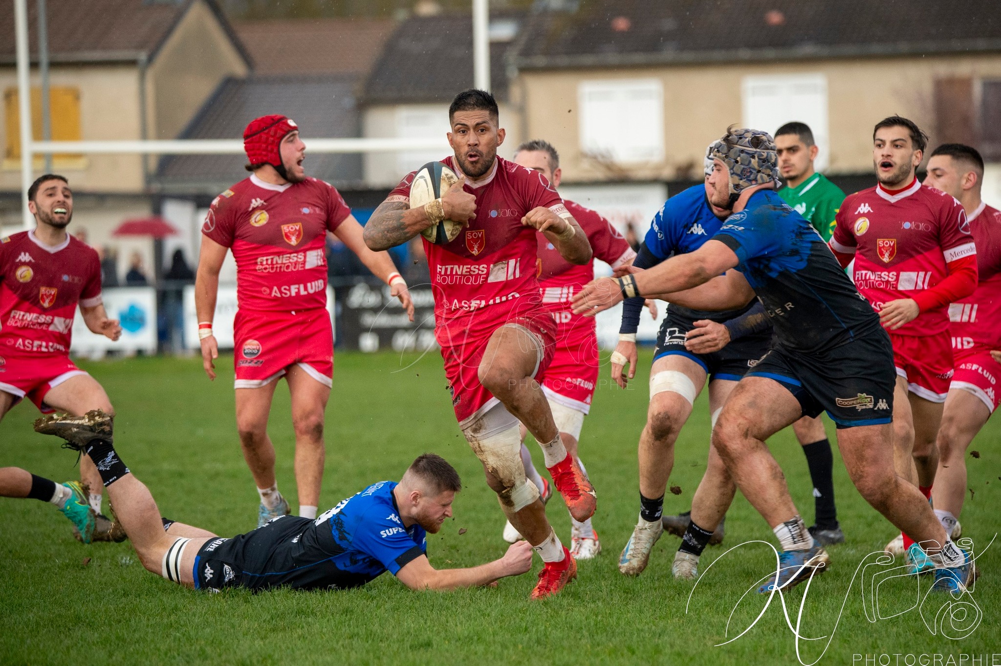  US Vinay - Stade Olympique Voironnais - Rugby - FFR 2025 - Féd 2 - US Vinay (24) vs (10) Stade Olympique Voironnais (#FFR25F2USVSOV03) Photo by: Karine Valentin | Siuxy Sports 2025-03-22