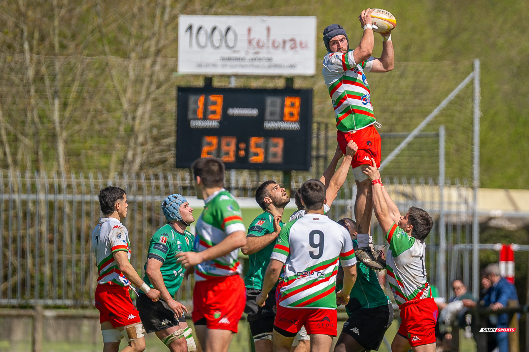  Gernika Rugby Taldea - Hernani Club Rugby Elkartea - Rugby - FER 2025 - DHB - Gernika (49) vs (15) CMO Hernani (#FER25DHBGERHER03) Photo by: Fredy Monfoto | Siuxy Sports 2025-03-30