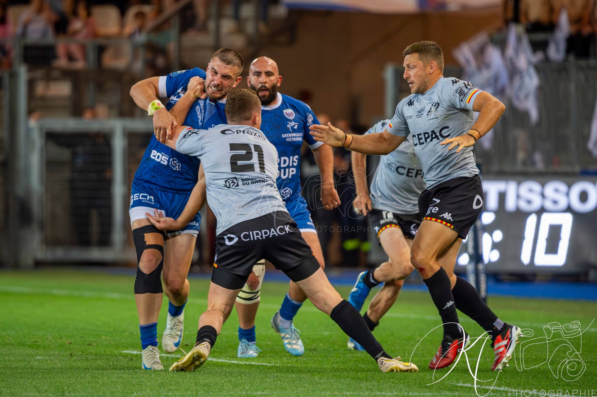  FC Grenoble Rugby - Provence - Rugby - FFR 2025 - PRO D2 -  1/2 Finale - Grenoble (38) vs (17) Provence (#PD225PD2GRPR5) Photo by: Karine Valentin | Siuxy Sports 2025-05-29