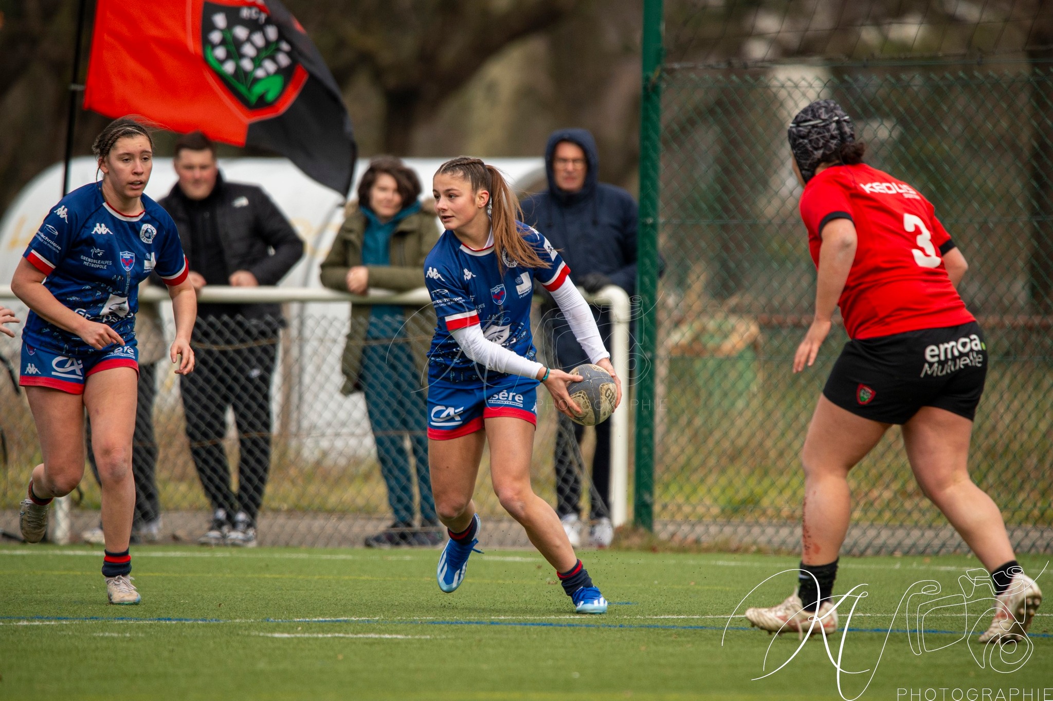  FC Grenoble Rugby - RC Toulonnais - Rugby - FFR 2025 - U-18 Fém - Grenoble vs Toulon (#FFR25U18FGRETOU02) Photo by: Karine Valentin | Siuxy Sports 2025-02-09
