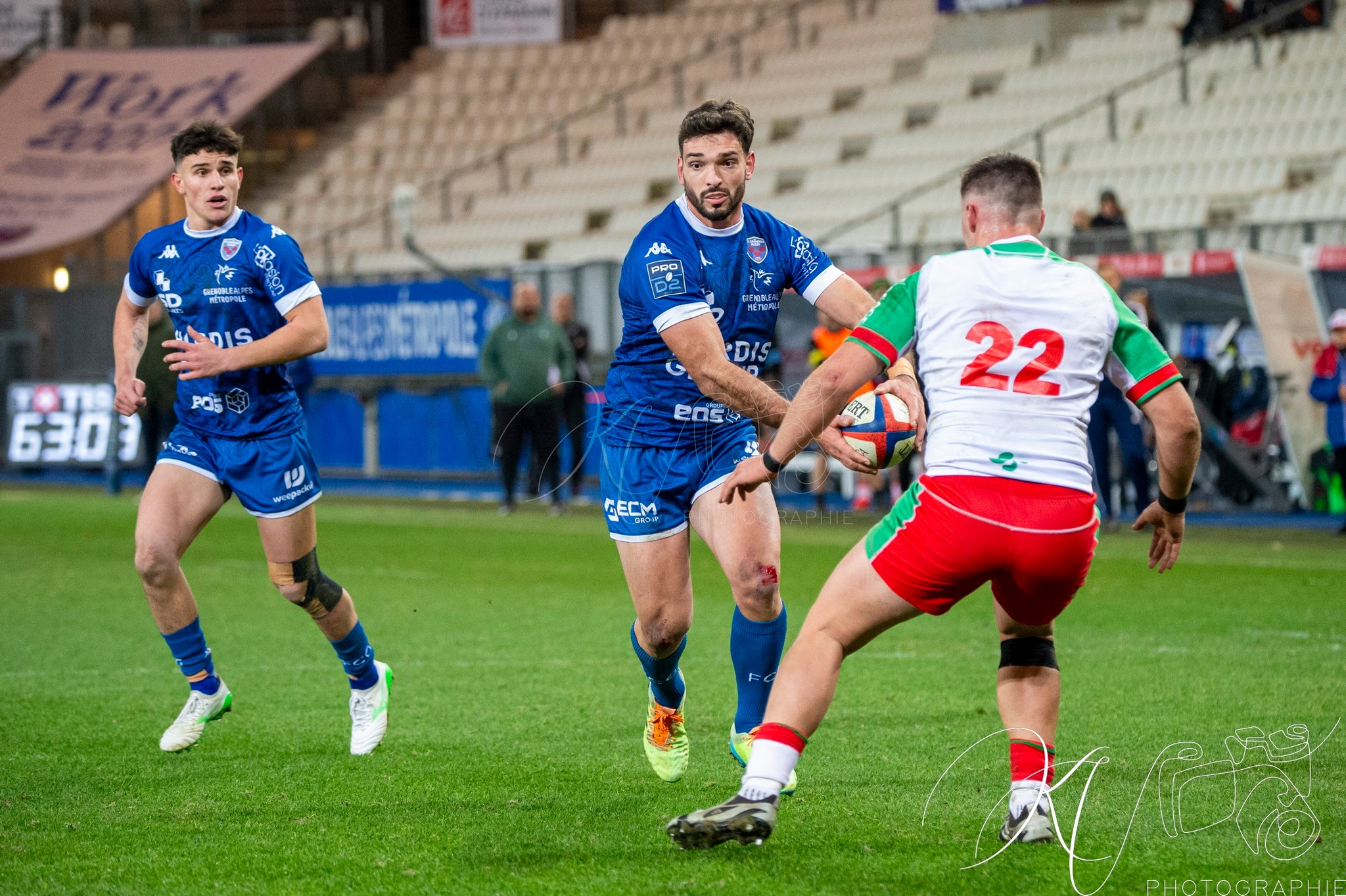  FC Grenoble Rugby - Biarritz - Rugby - FFR 2025 - Pro D2 - FC Grenoble Rugby (33) vs (17) Biarritz (#PD225PD2FCGBIA01) Photo by: Karine Valentin | Siuxy Sports 2025-01-24