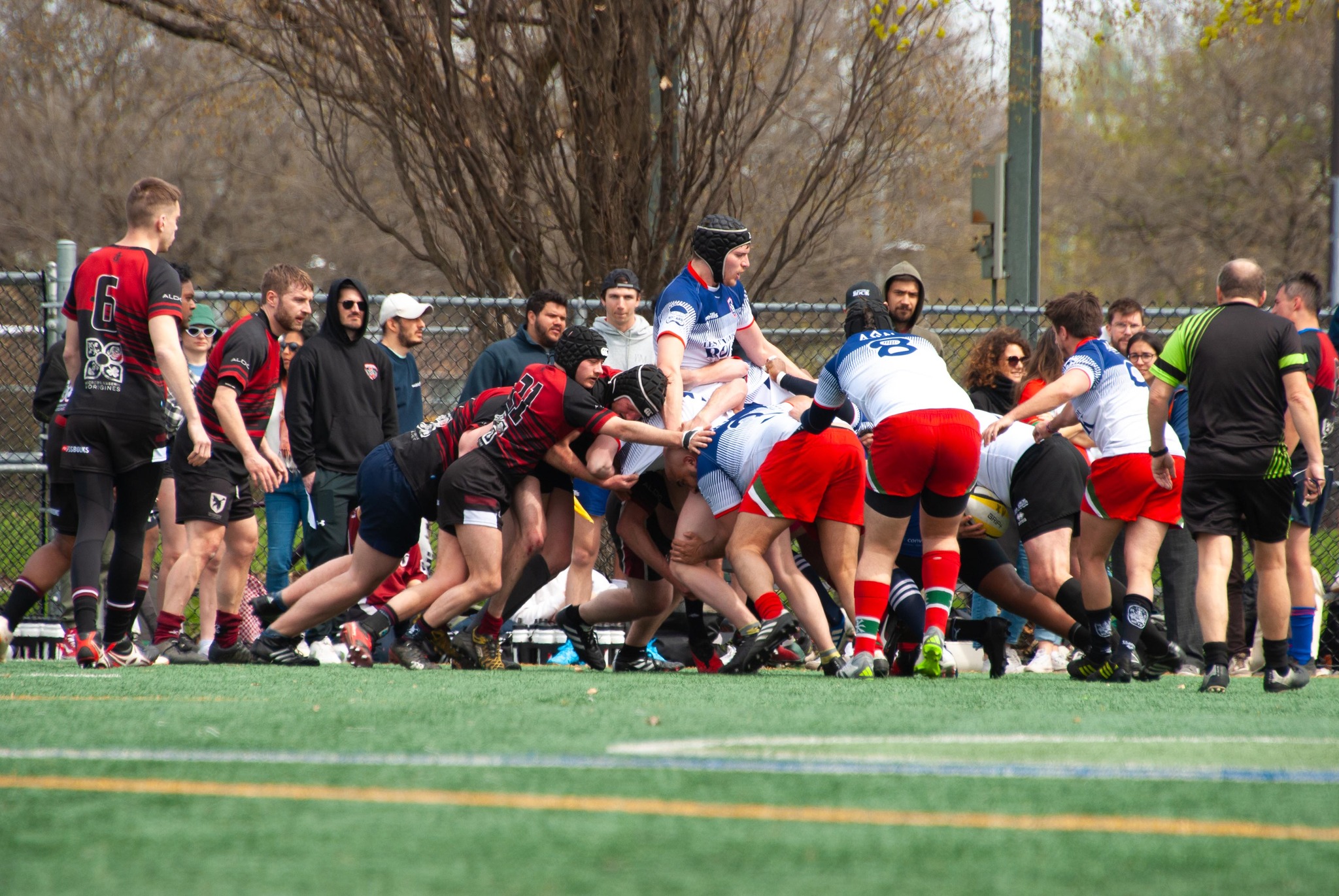  Rugby Club de Montréal - Westmount Rugby Club - Rugby - RQ 2024 - LPR2 - RCMXV vs Westmount 2 (#RQ24LP2RCMXW4) Photo by: Coraline Brochet | Siuxy Sports 2024-04-27
