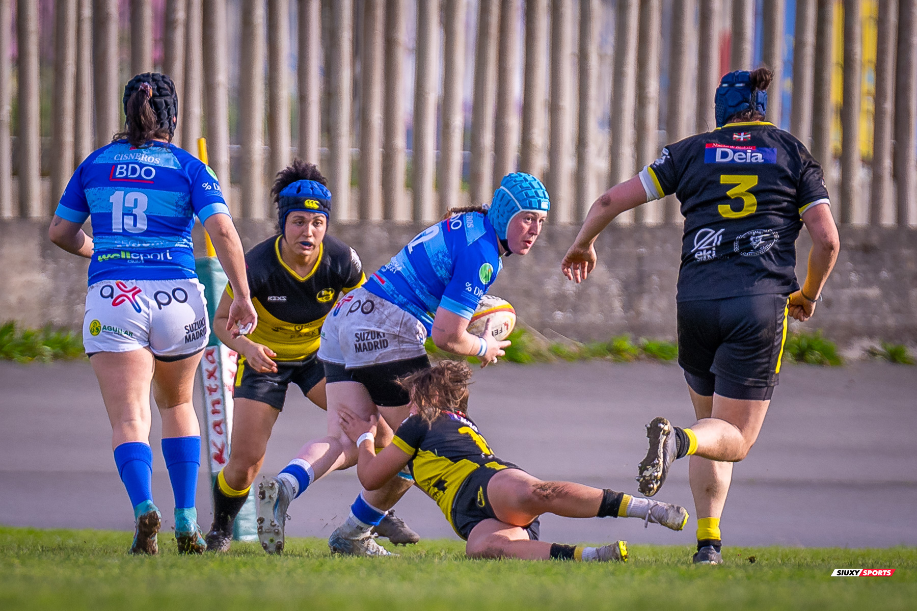  Getxo Artea Rugby Taldea - Club de Rugby Cisneros - Rugby - FER 2025 - LIGA IBERDROLA - GETXO NESKAK (39) vs (10) Cisneros (#FER25LIGNCI02) Photo by: Fredy Monfoto | Siuxy Sports 2025-02-15