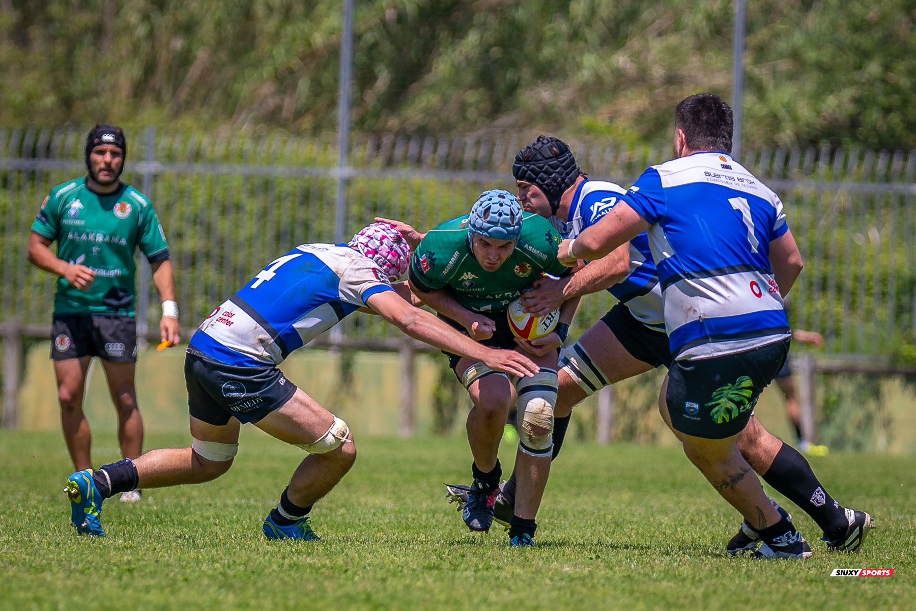  Gernika Rugby Taldea - Club de Rugby Sant Cugat - Rugby - FER 2025 - Sémi Final Ascenso - Gernika (24) vs (11) Sant Cugat (#FER25SFAGRTCRSC) Photo by: Fredy Monfoto | Siuxy Sports 2025-05-18