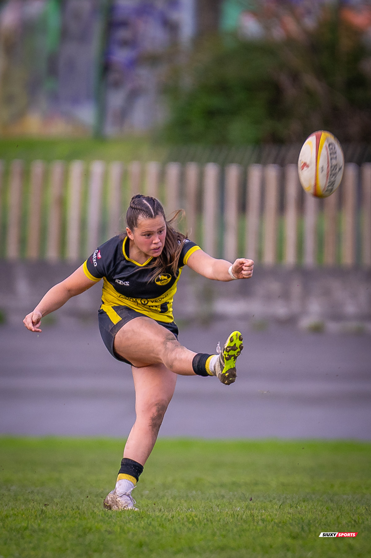  Getxo Artea Rugby Taldea - Club de Rugby Cisneros - Rugby - FER 2025 - LIGA IBERDROLA - GETXO NESKAK (39) vs (10) Cisneros (#FER25LIGNCI02) Photo by: Fredy Monfoto | Siuxy Sports 2025-02-15