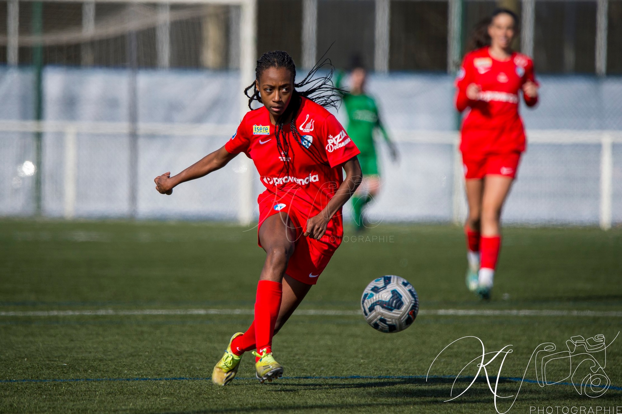  Grenoble Foot 38 - US Colomiers - Soccer - FFF 2025 - D3 FÉMININE - Grenoble Foot 38 (1) vs (1) US Colomiers (#FFF25D3FG38USC02) Photo by: Karine Valentin | Siuxy Sports 2025-02-16