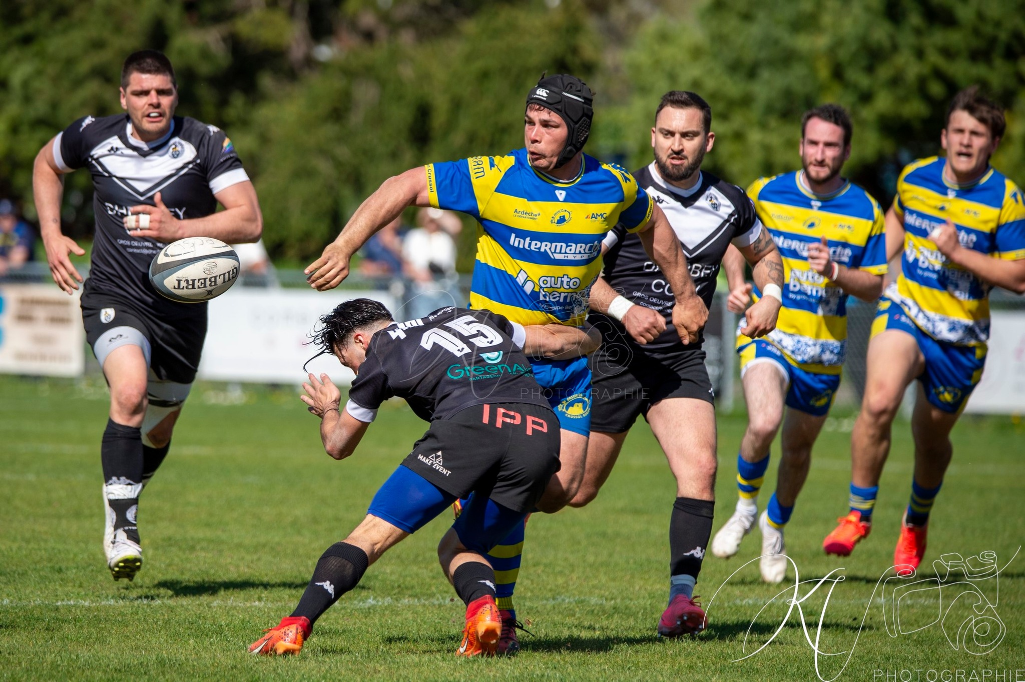  Rugby Club de Seyssins - Bassin de Crussol Rugby - Rugby - FFR 2025 - Féd 3 - RC de Seyssins (33) vs (31) Bassin de Crussol (#FFR25F3RCSBC04) Photo by: Karine Valentin | Siuxy Sports 2025-04-06