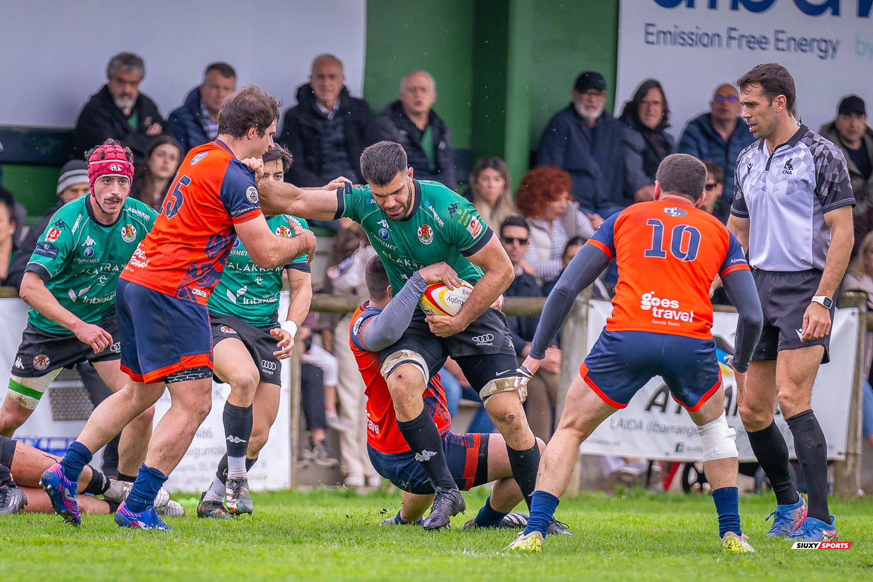  Gernika Rugby Taldea - Rugby Club L'Hospitalet - Rugby - FER 2025 - DHB - Gernika RT (52) vs (7) RC L'Hospitalet (#FER25DHBGERHOS04) Photo by: Fredy Monfoto | Siuxy Sports 2025-04-13