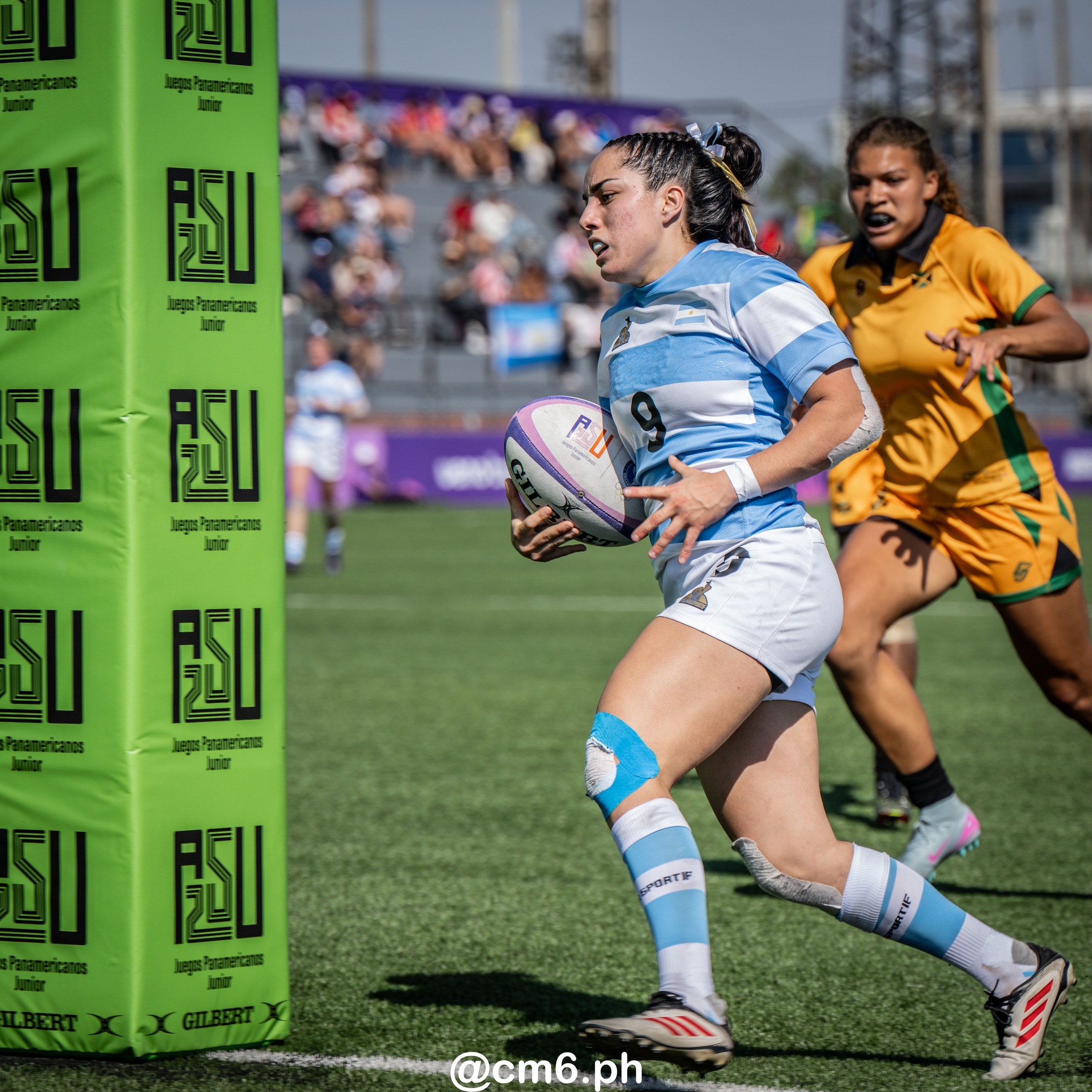  Selección Argentina de Rugby 7 Junior -  - Rugby - Yaguaretés 7's - Juegos Panamericanos Junior de Asunción (#JP2025YAGI7) Photo by: Christian Mas | Siuxy Sports 2025-08-17